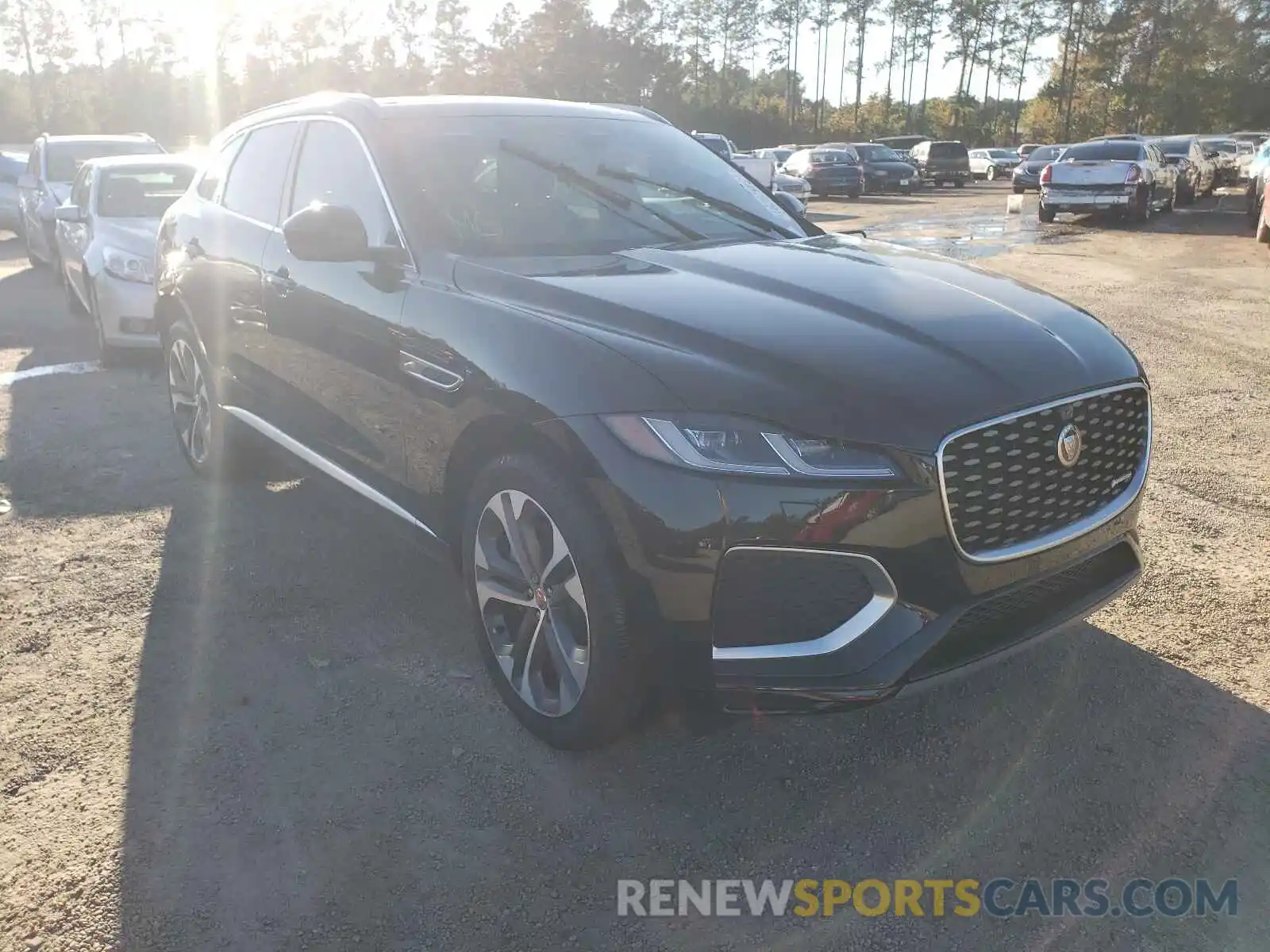 1 Photograph of a damaged car SADCT2FU9MA676283 JAGUAR F-PACE 2021