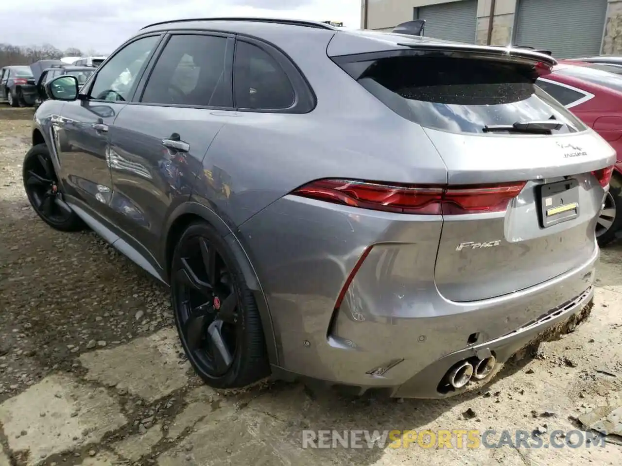 3 Фотография поврежденного автомобиля SADCZ2EE0MA674480 JAGUAR F-PACE 2021