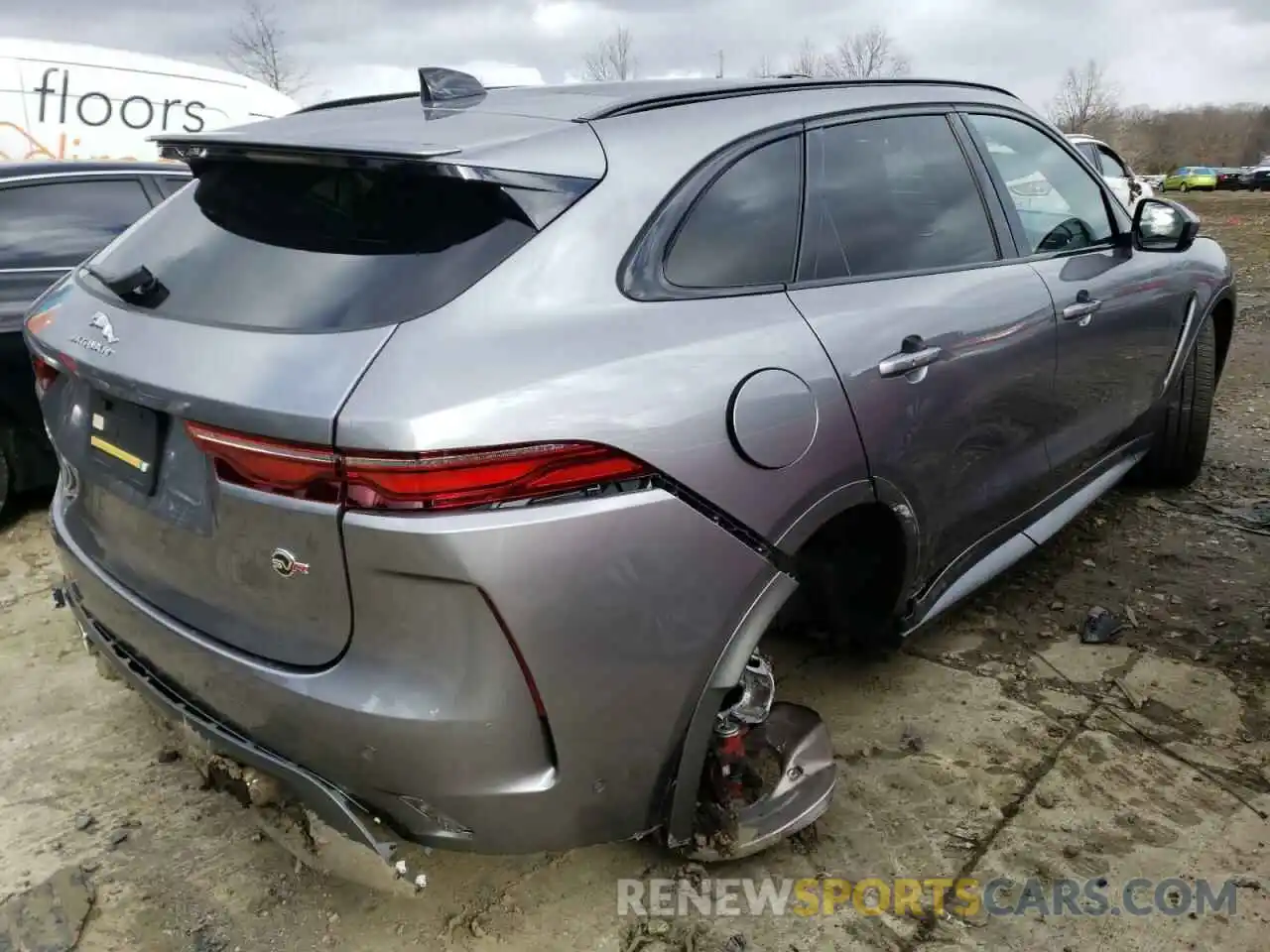 9 Фотография поврежденного автомобиля SADCZ2EE0MA674480 JAGUAR F-PACE 2021