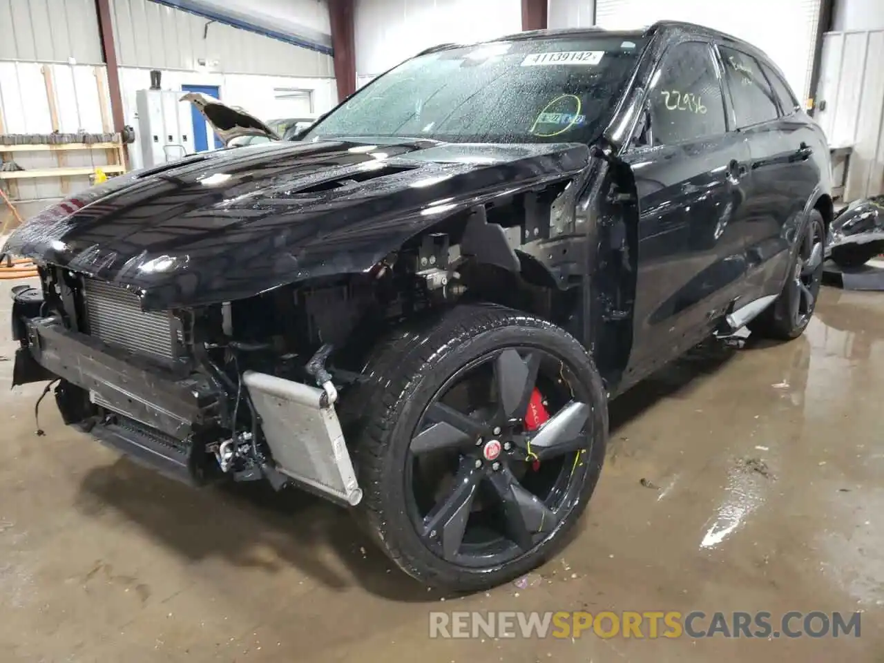 2 Photograph of a damaged car SADCZ2EE7MA679644 JAGUAR F-PACE 2021