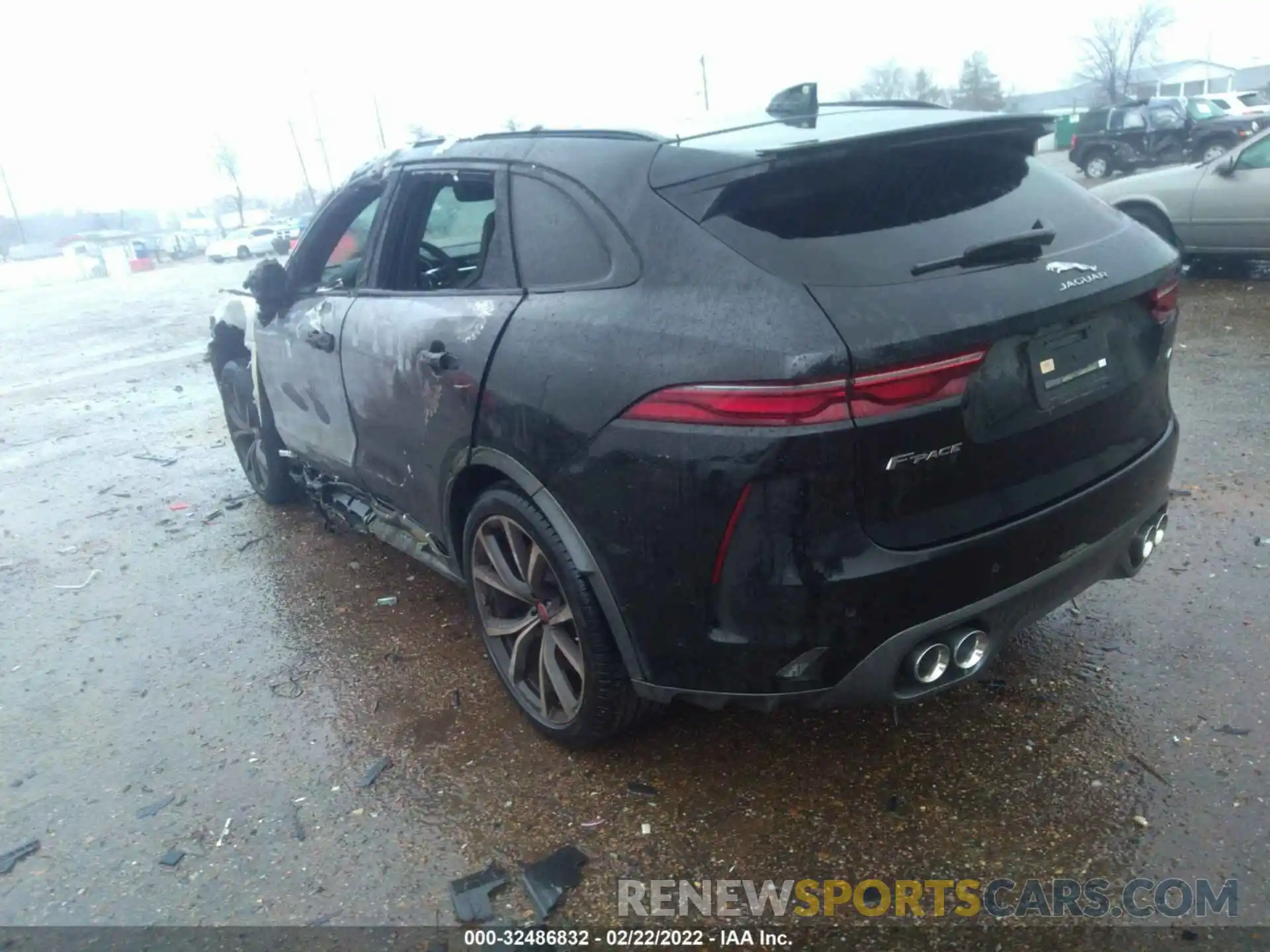 3 Photograph of a damaged car SADCZ2EEXMA668671 JAGUAR F-PACE 2021