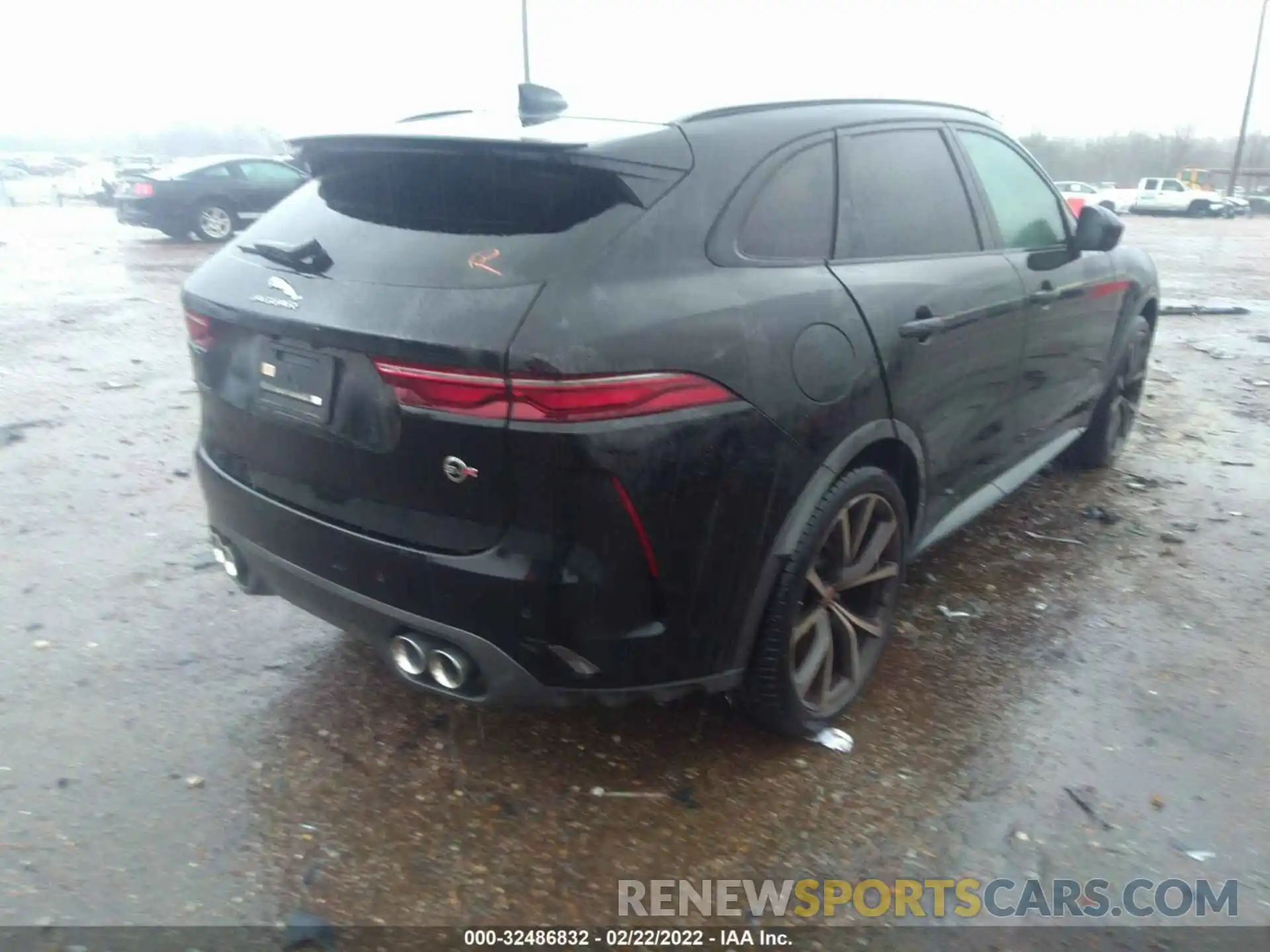 4 Фотография поврежденного автомобиля SADCZ2EEXMA668671 JAGUAR F-PACE 2021