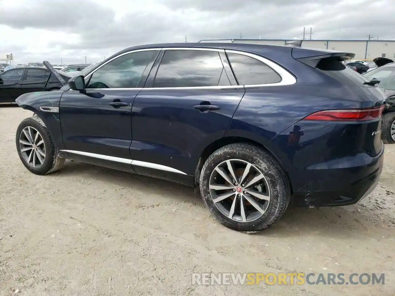 2 Фотография поврежденного автомобиля SADCJ2EX6NA698129 JAGUAR F-PACE 2022