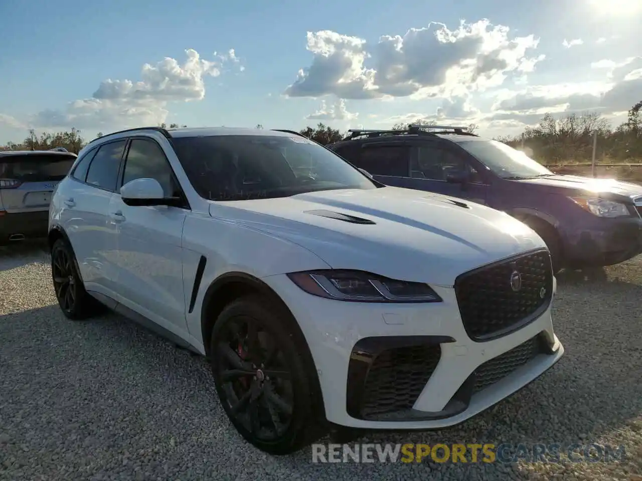 1 Photograph of a damaged car SADCZ2EE0NA697260 JAGUAR F-PACE 2022