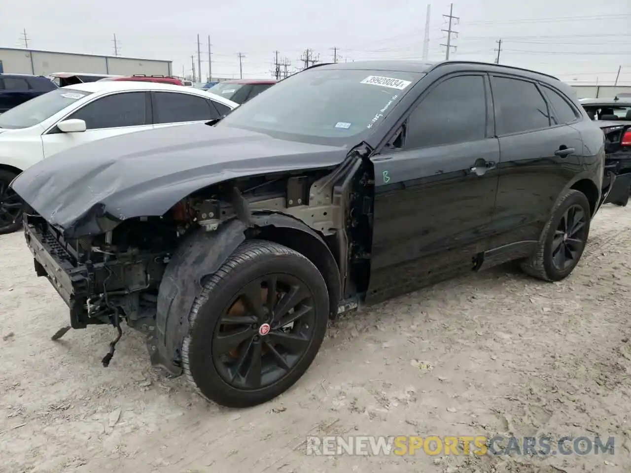 1 Photograph of a damaged car SADCJ2EX5PA709947 JAGUAR F-PACE 2023