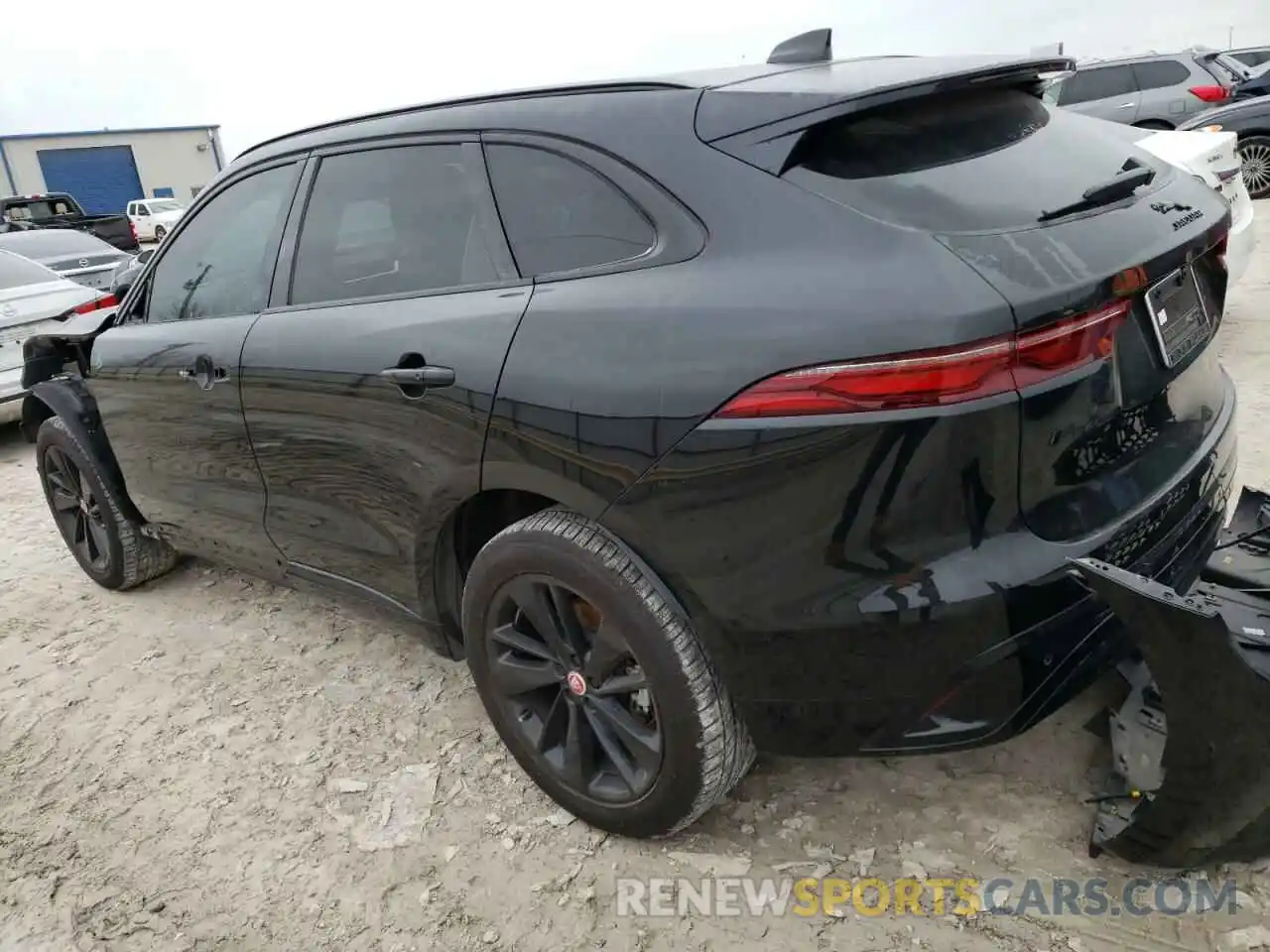 2 Фотография поврежденного автомобиля SADCJ2EX5PA709947 JAGUAR F-PACE 2023