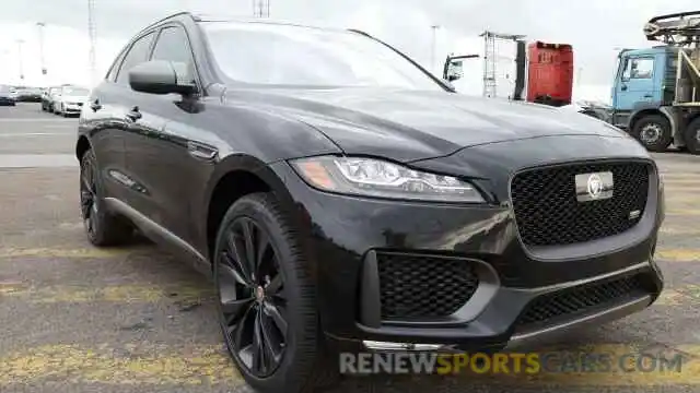 2 Photograph of a damaged car SADCX2GX6LA605571 JAGUAR F-PACE 300 2020