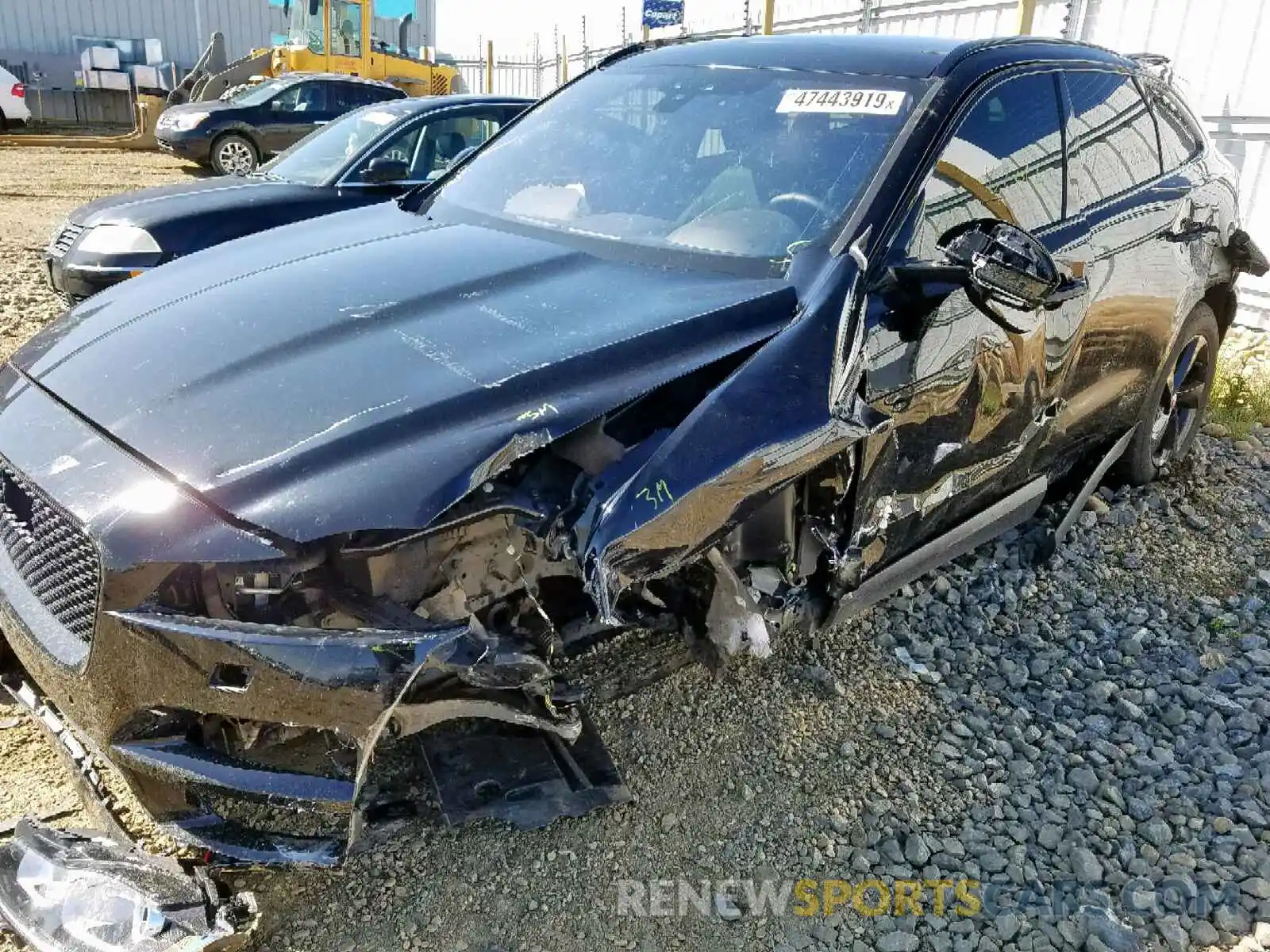 9 Photograph of a damaged car SADCJ2FX4KA360447 JAGUAR F-PACE PRE 2019