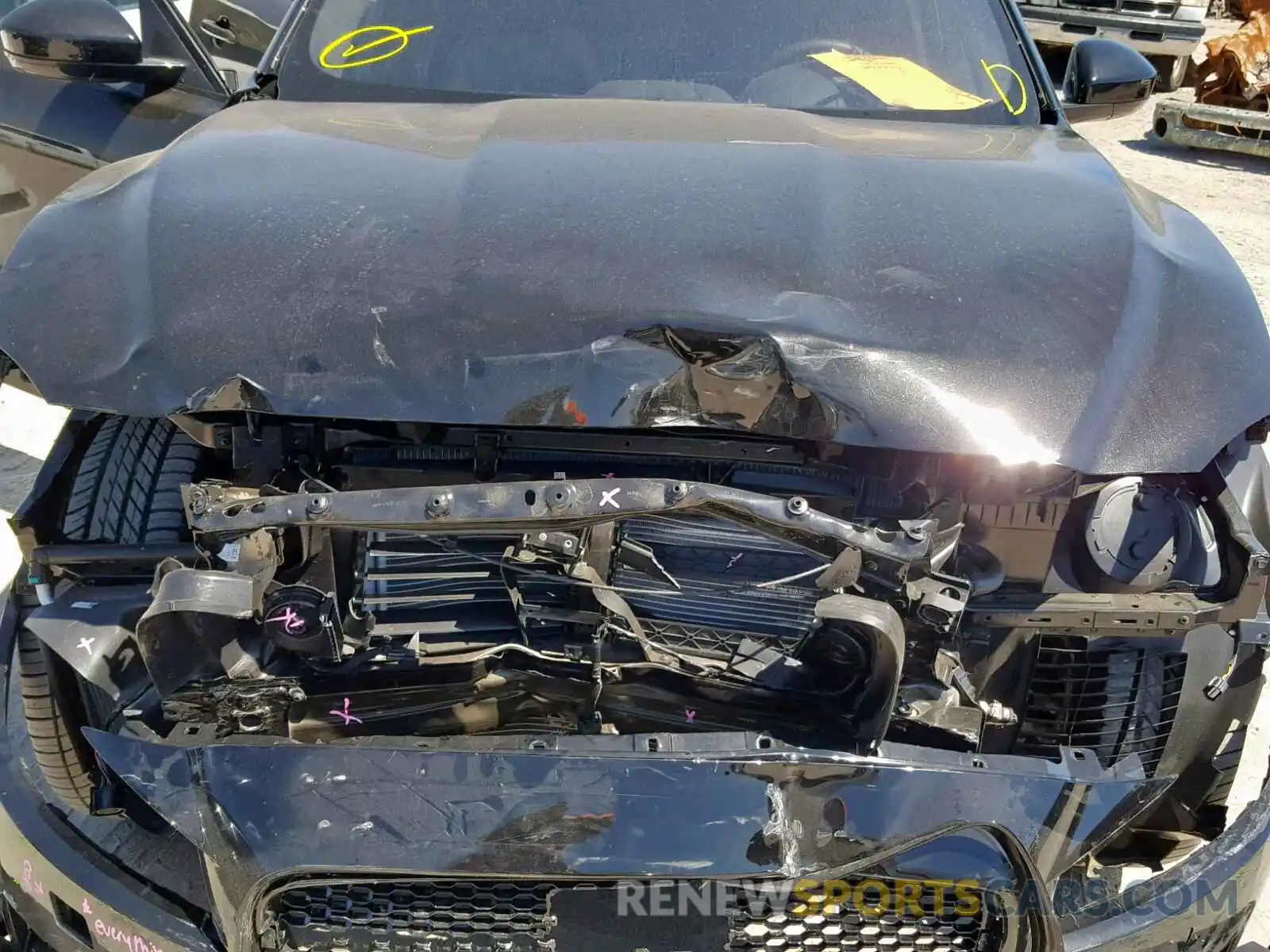 7 Photograph of a damaged car SADCK2GX0KA354611 JAGUAR F-PACE PRE 2019