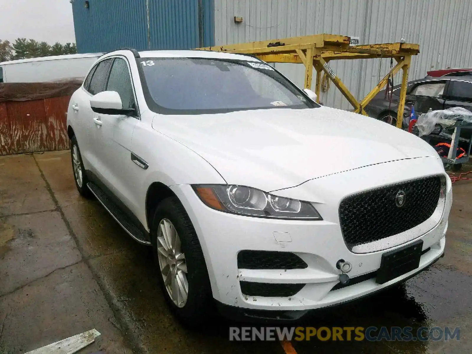 1 Photograph of a damaged car SADCK2GX1KA395734 JAGUAR F-PACE PRE 2019