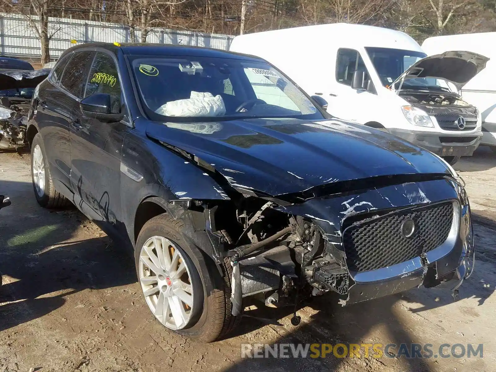 1 Photograph of a damaged car SADCK2GX3KA392852 JAGUAR F-PACE PRE 2019