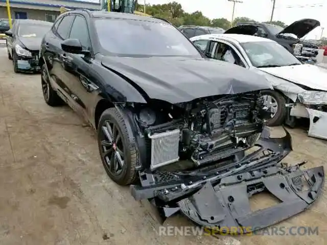 1 Photograph of a damaged car SADCK2GX5KA366267 JAGUAR F-PACE PRE 2019