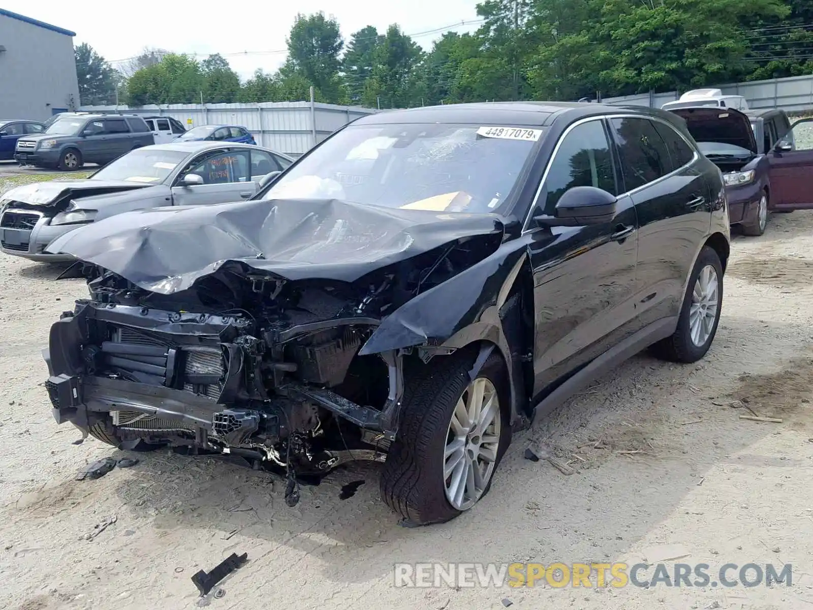 2 Photograph of a damaged car SADCK2GX5KA390312 JAGUAR F-PACE PRE 2019