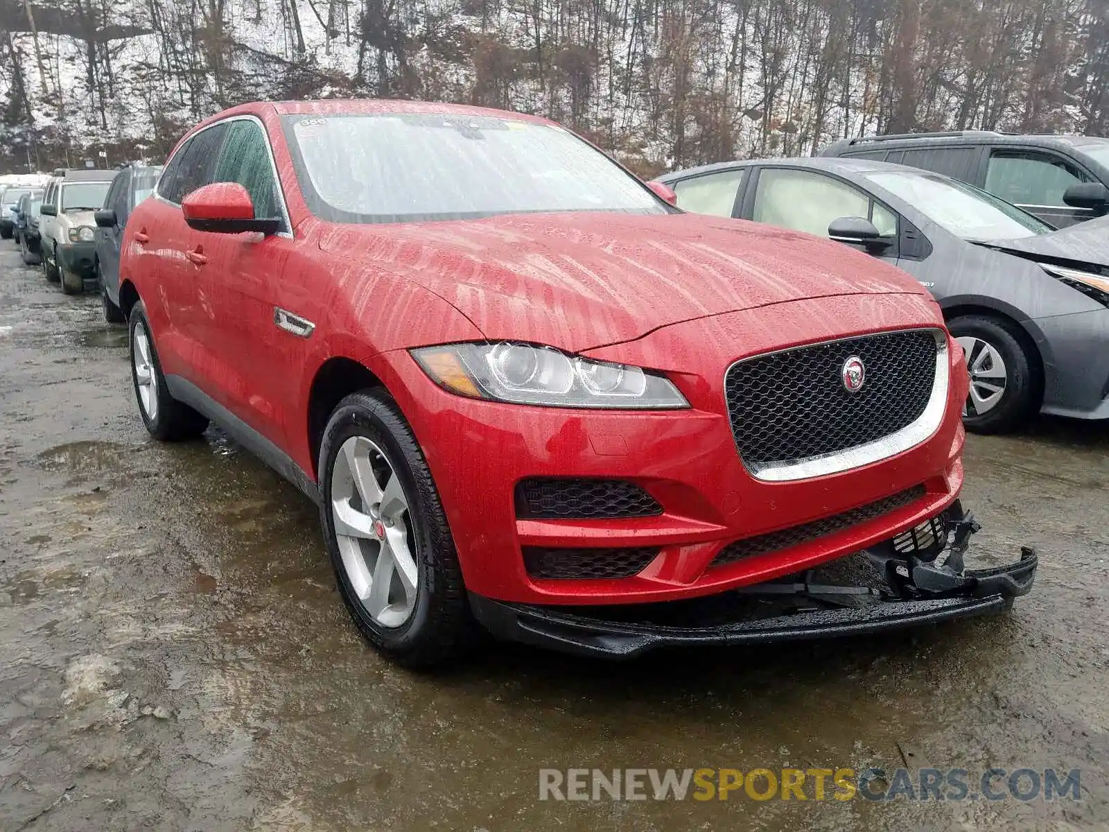 1 Photograph of a damaged car SADCJ2FX7LA618784 JAGUAR F-PACE PRE 2020