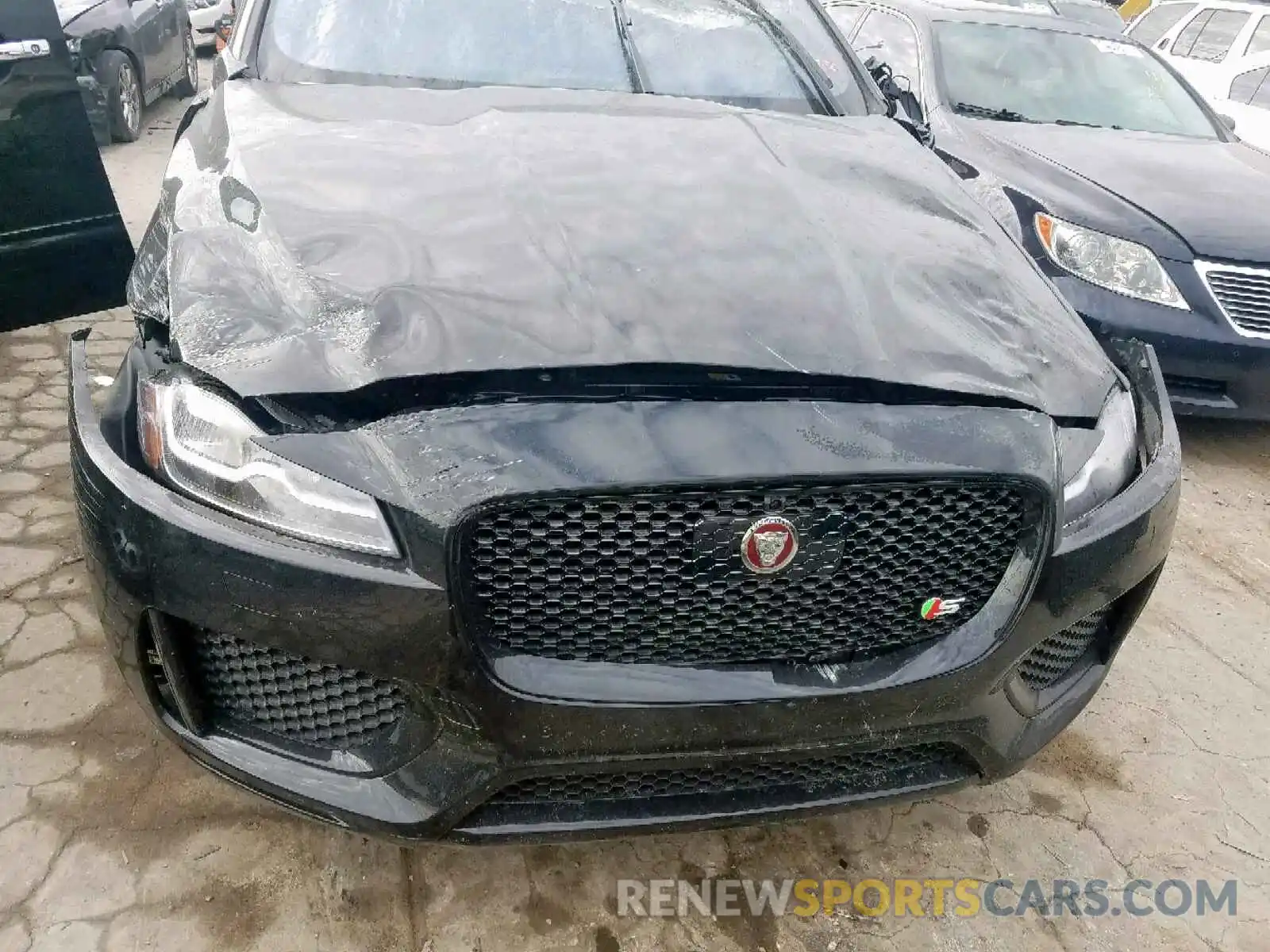 7 Фотография поврежденного автомобиля SADCM2FV4KA356890 JAGUAR F-PACE S 2019