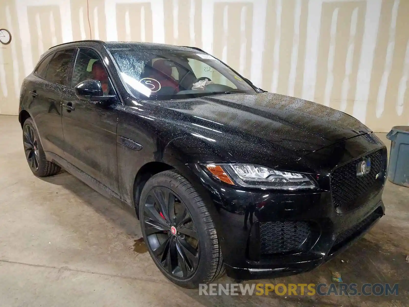 1 Photograph of a damaged car SADCM2FV7KA399314 JAGUAR F-PACE S 2019