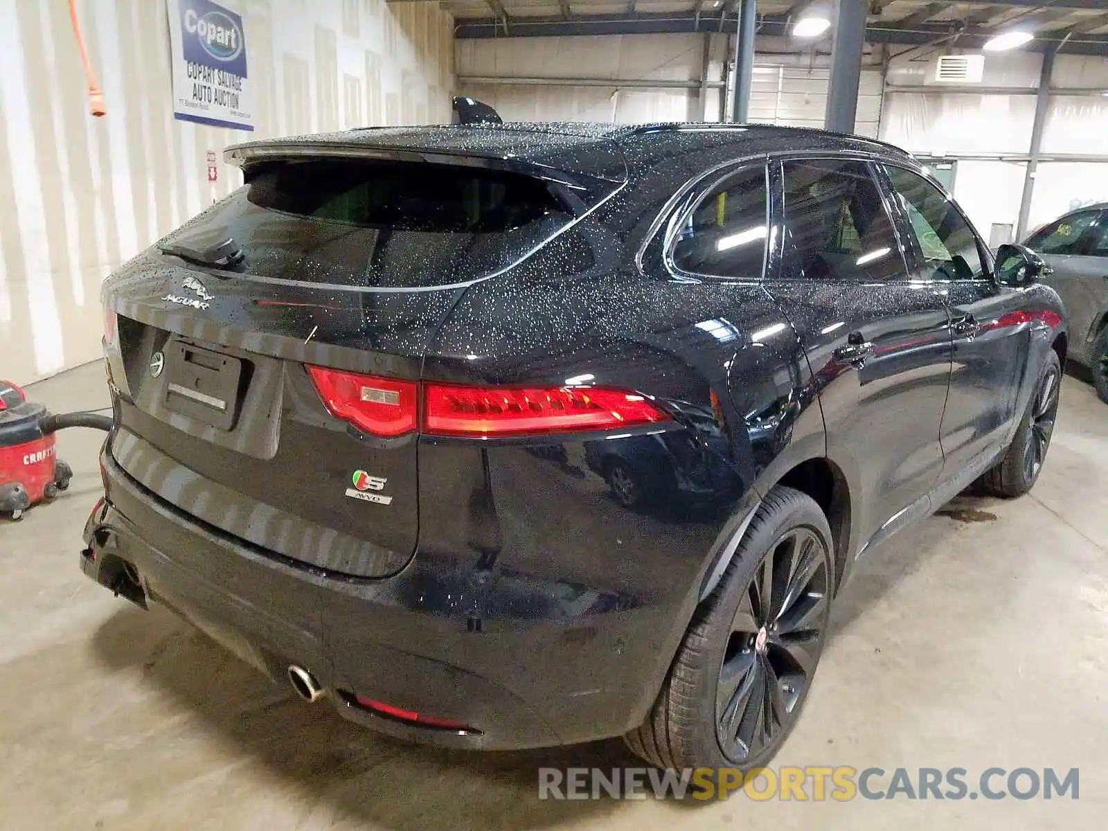 4 Photograph of a damaged car SADCM2FV7KA399314 JAGUAR F-PACE S 2019