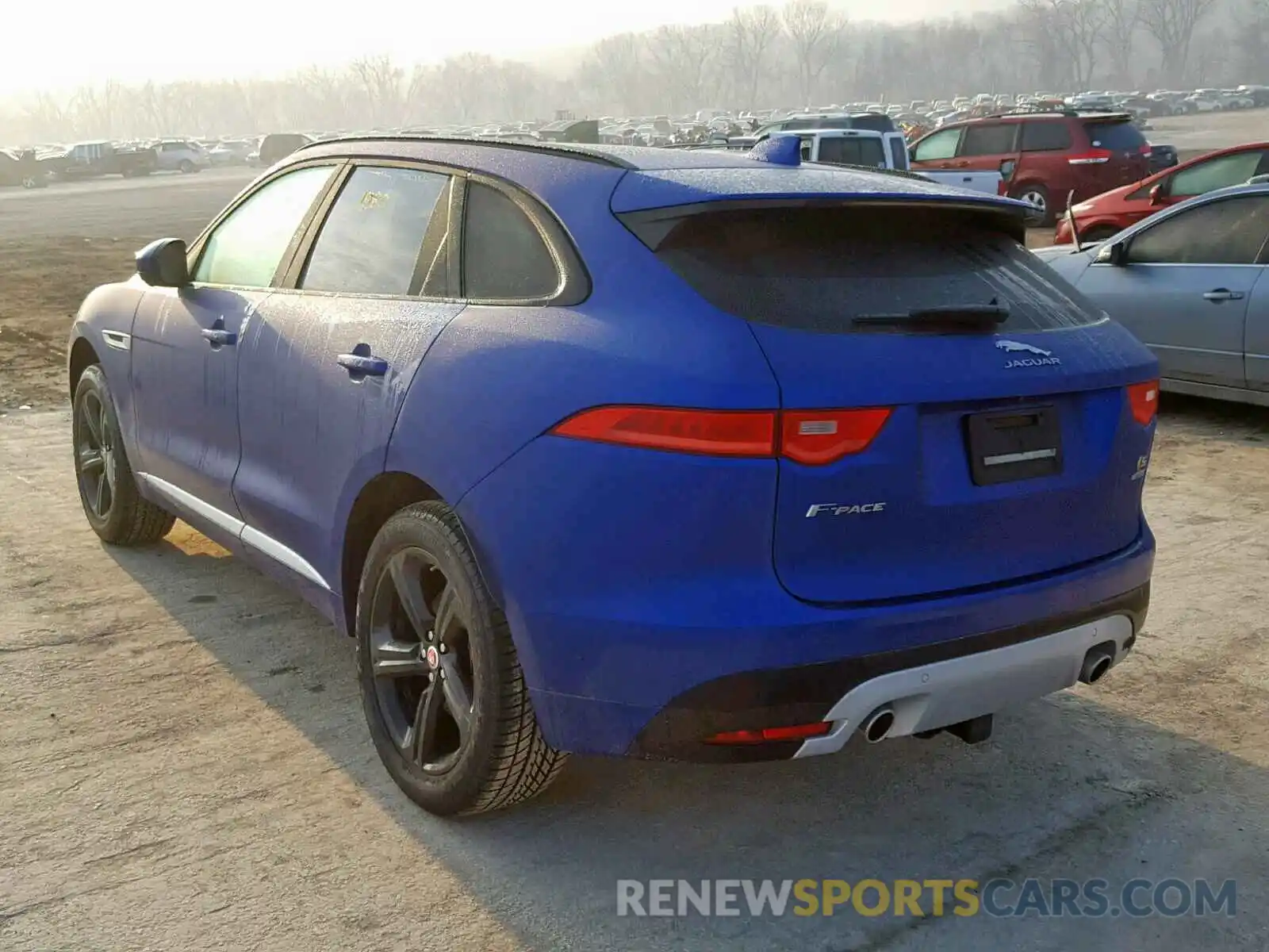 3 Фотография поврежденного автомобиля SADCM2FV8KA391254 JAGUAR F-PACE S 2019