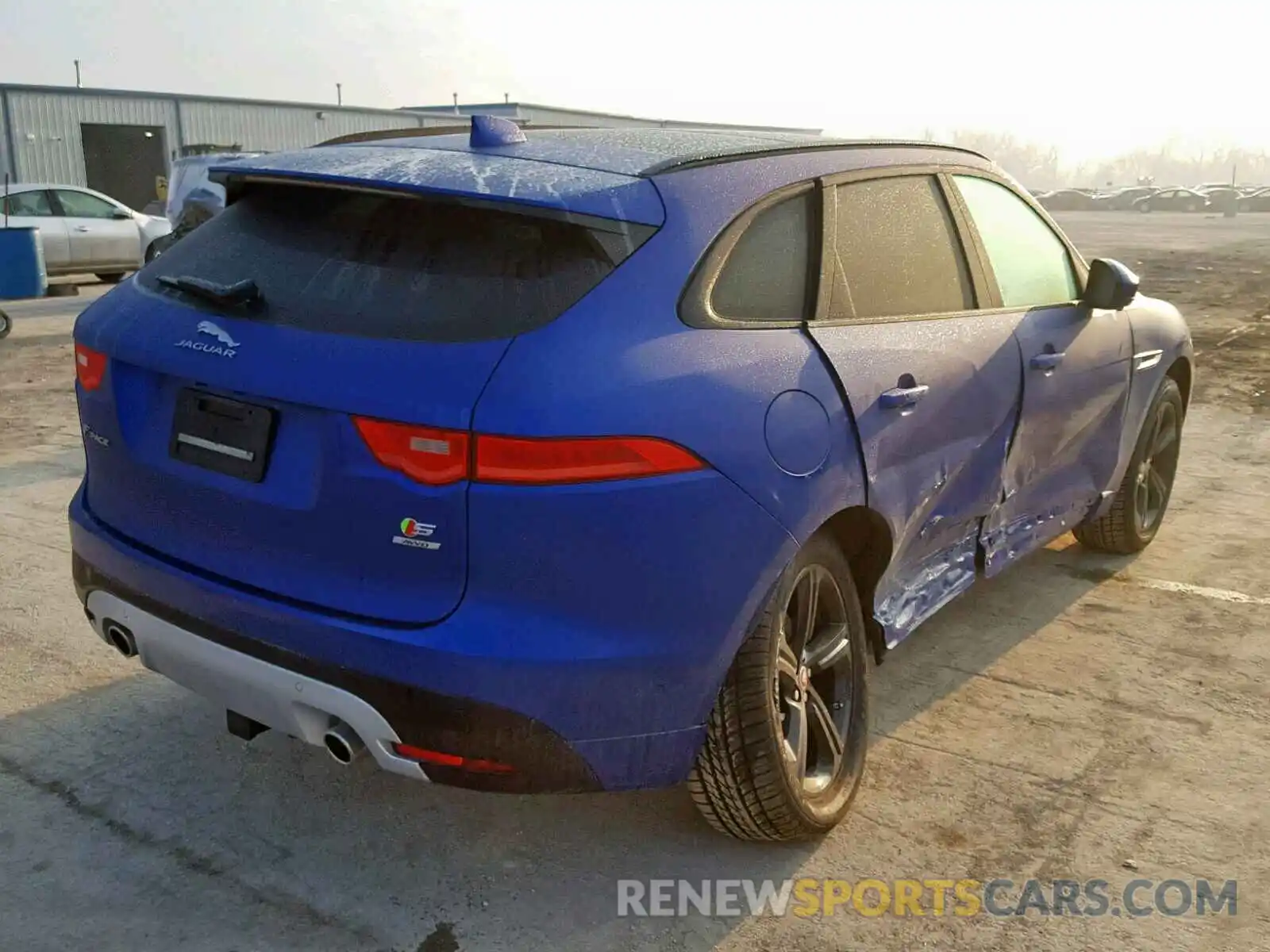 4 Фотография поврежденного автомобиля SADCM2FV8KA391254 JAGUAR F-PACE S 2019