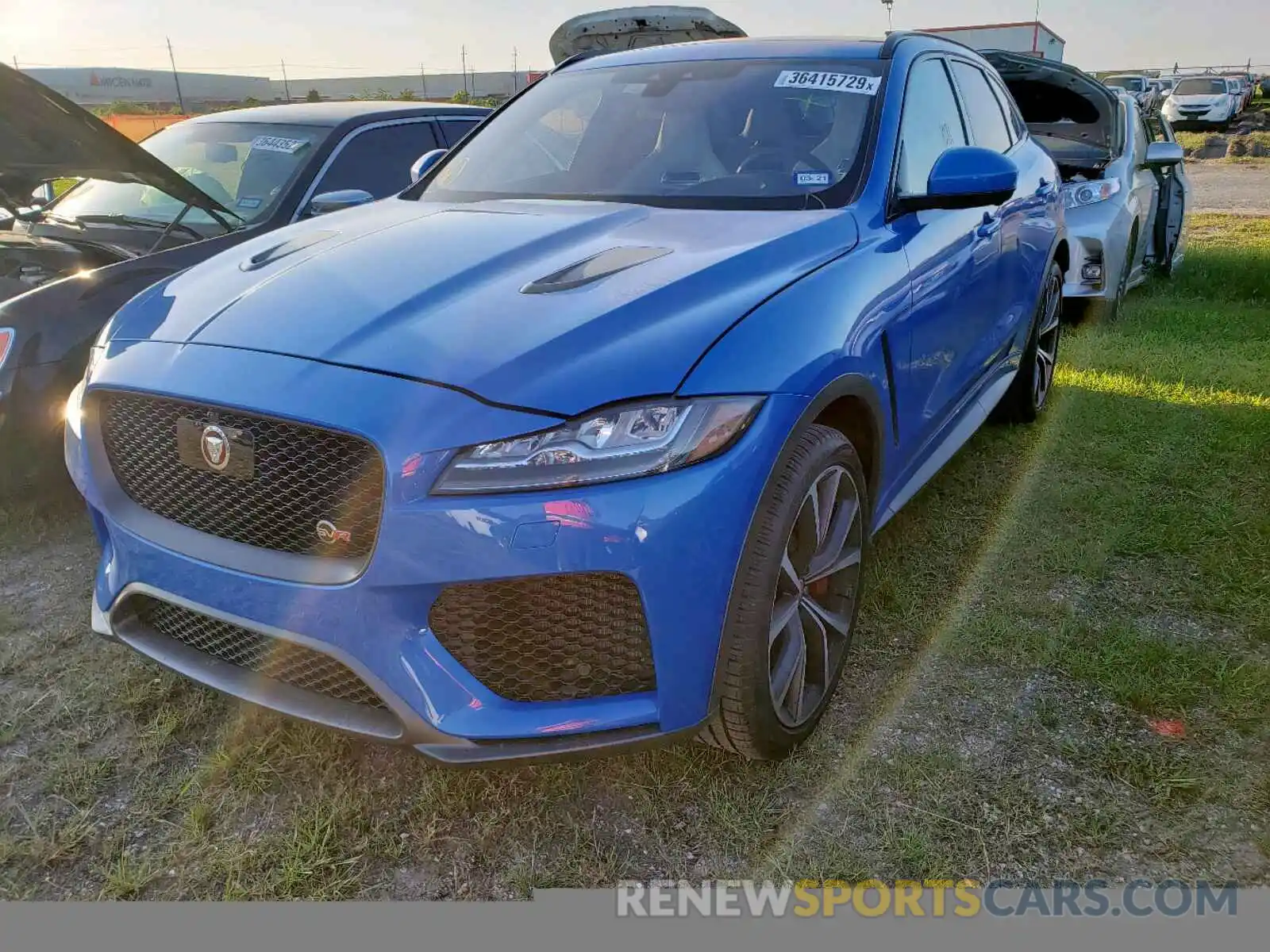 2 Photograph of a damaged car SADCZ2EE6KA608089 JAGUAR F-PACE SVR 2019