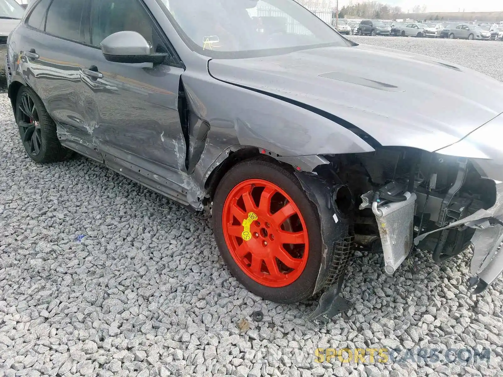 9 Photograph of a damaged car SADCZ2EE2LA628759 JAGUAR F-PACE SVR 2020