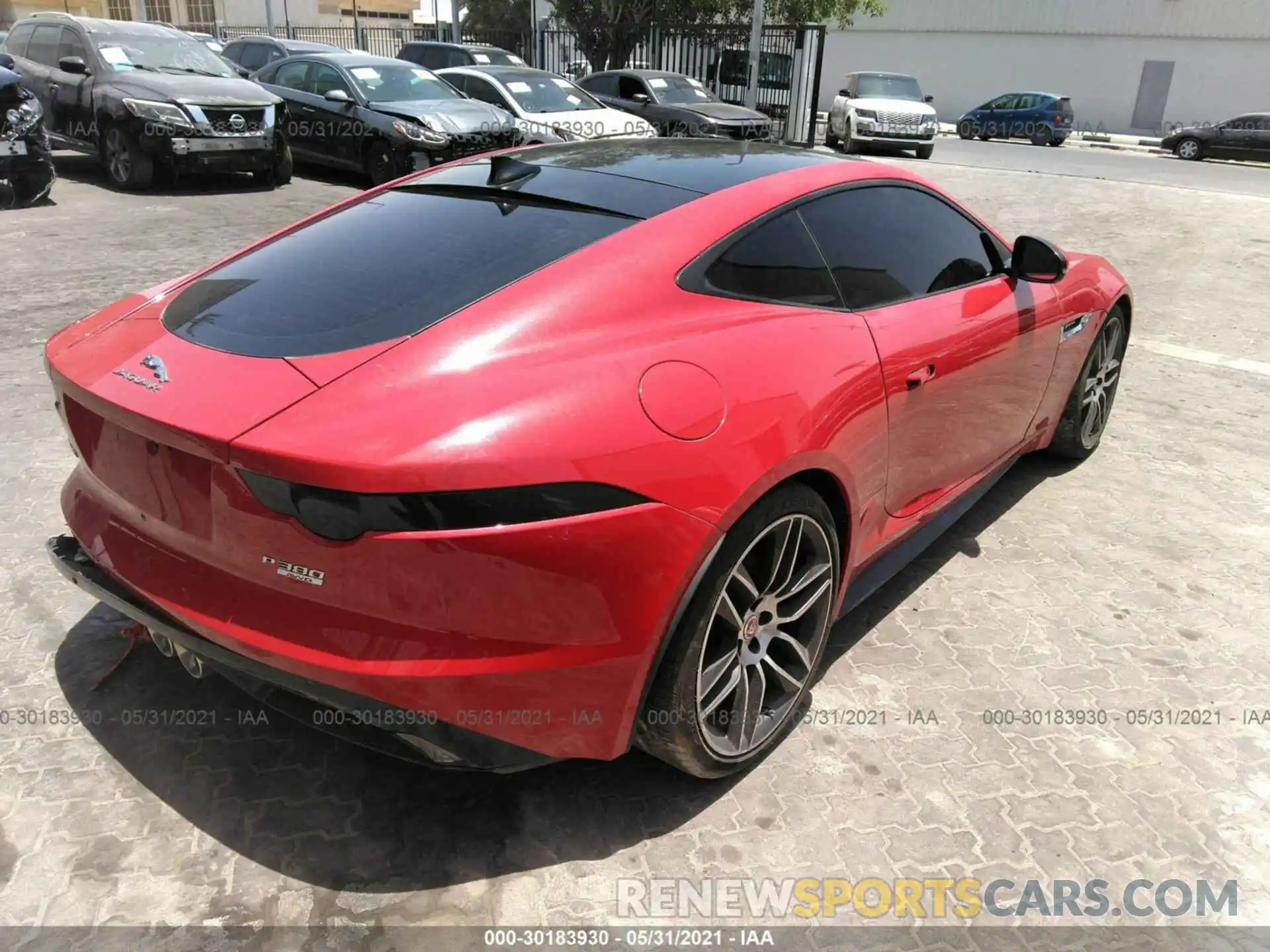 4 Photograph of a damaged car 00000000000K57917 JAGUAR F-TYPE 2019