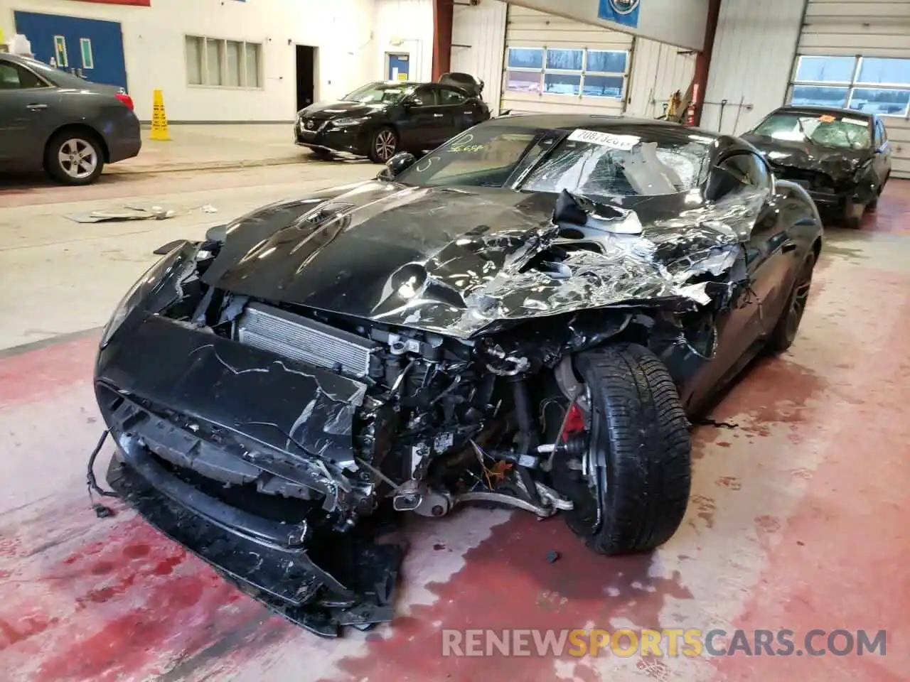 2 Photograph of a damaged car SAJD51EE0KCK59975 JAGUAR F-TYPE 2019