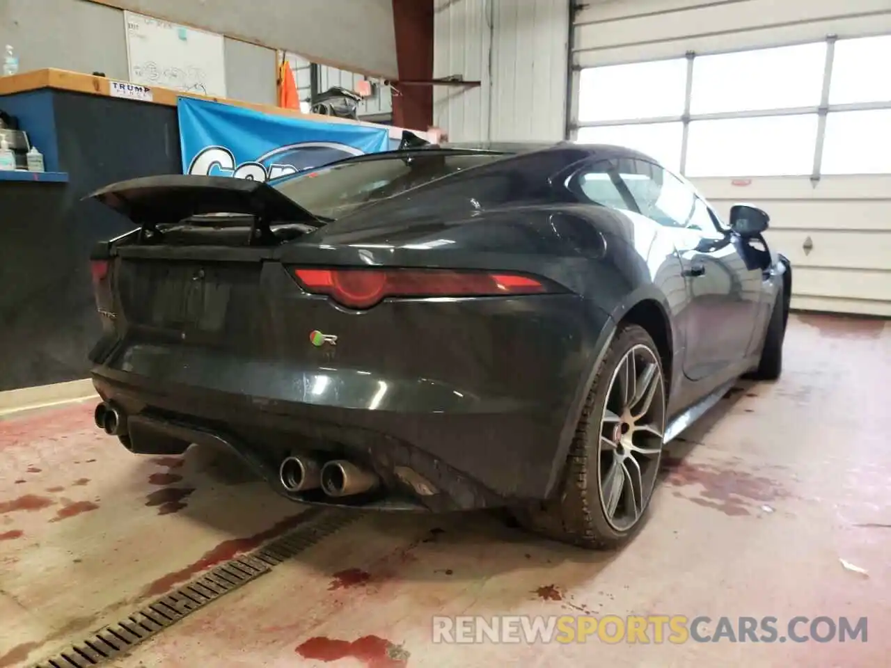 4 Photograph of a damaged car SAJD51EE0KCK59975 JAGUAR F-TYPE 2019