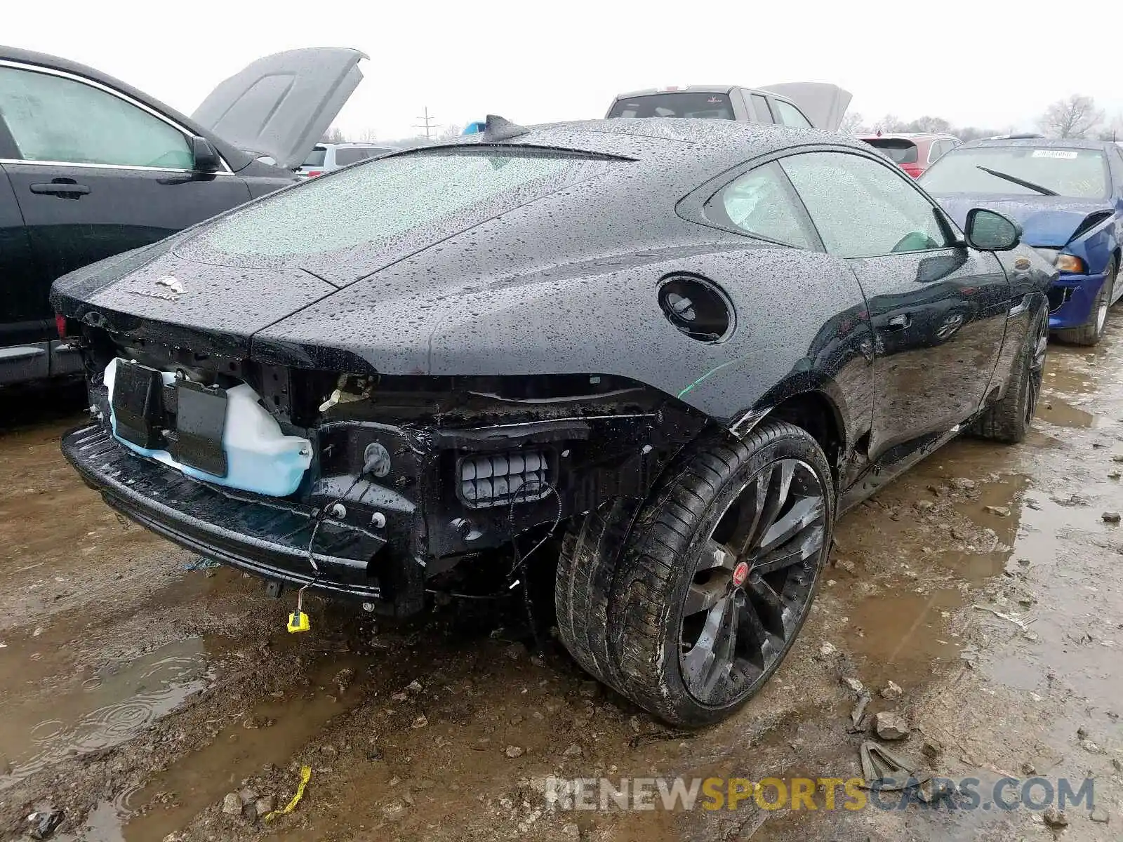 4 Photograph of a damaged car SAJD51EE2KCK57838 JAGUAR F-TYPE 2019