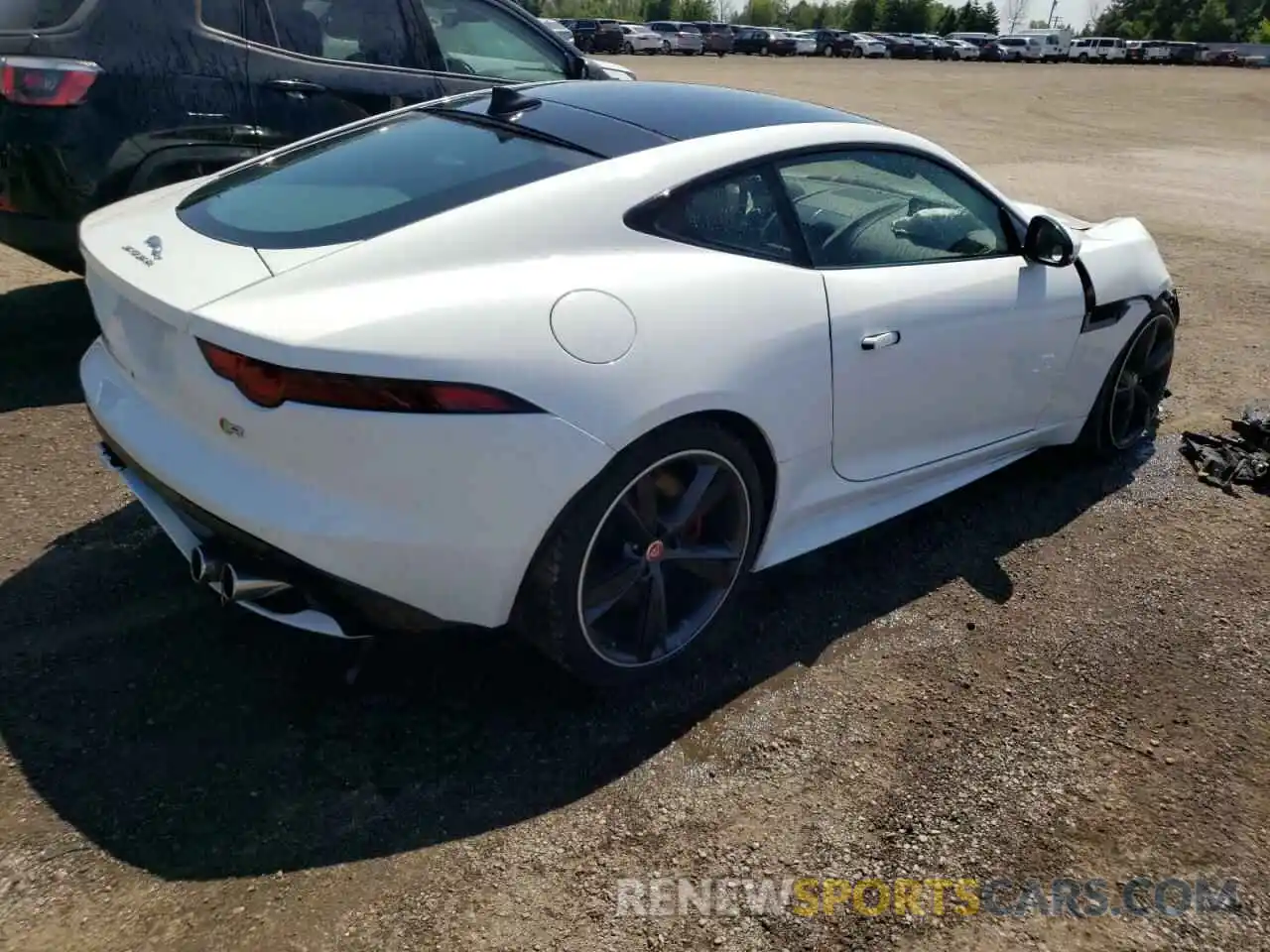 4 Photograph of a damaged car SAJD51EE2KCK58746 JAGUAR F-TYPE 2019