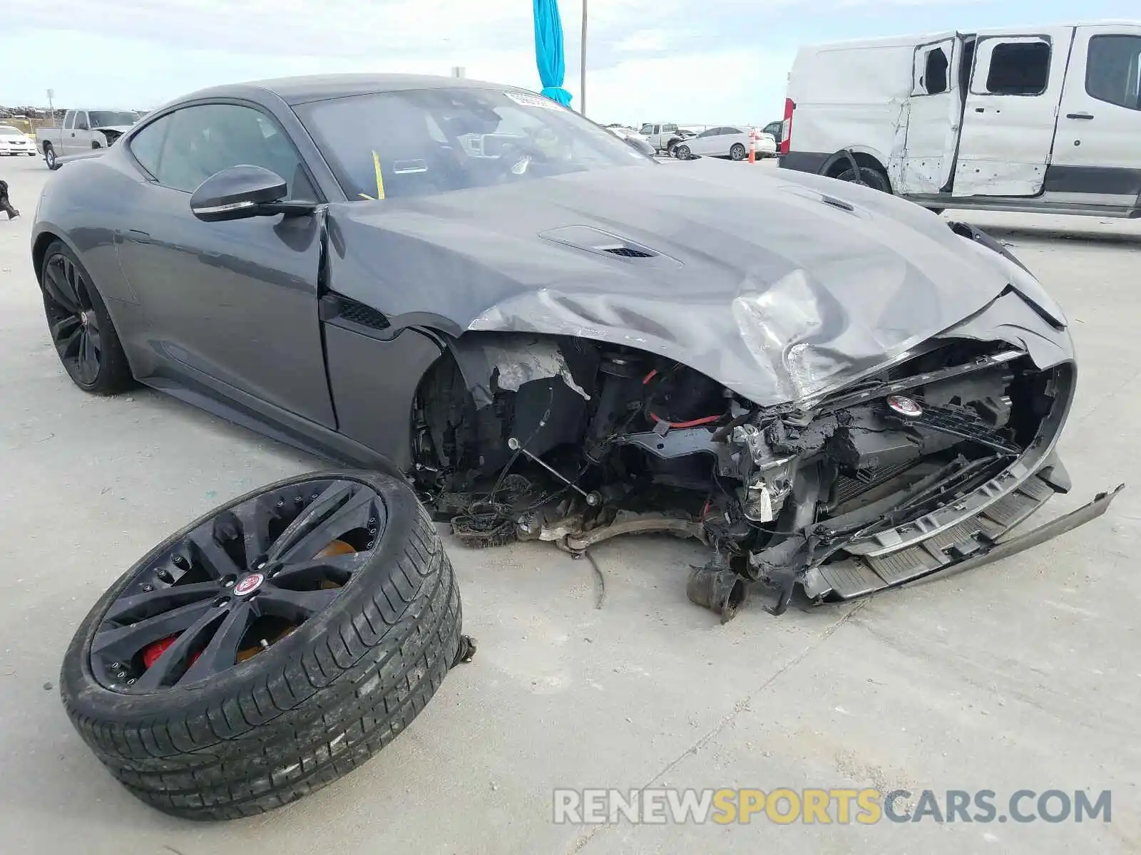 1 Photograph of a damaged car SAJD51EE6KCK62251 JAGUAR F-TYPE 2019