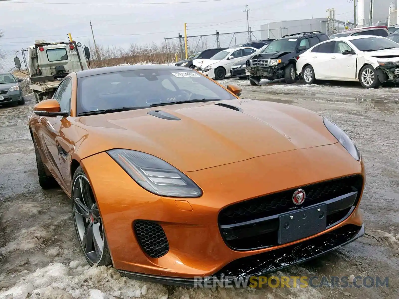 1 Фотография поврежденного автомобиля SAJDD1EV1KCK60149 JAGUAR F-TYPE 2019