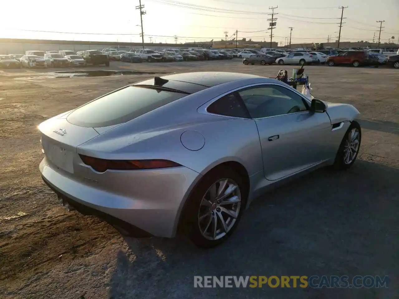 4 Photograph of a damaged car SAJDD1EV1KCK62533 JAGUAR F-TYPE 2019