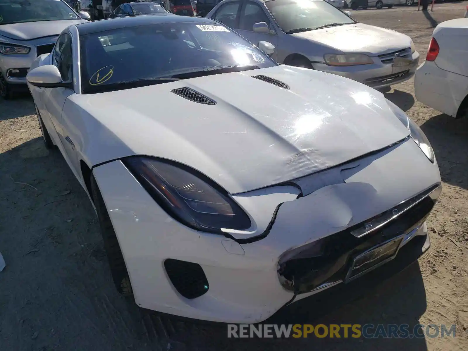 1 Photograph of a damaged car SAJDD1EV2KCK62394 JAGUAR F-TYPE 2019