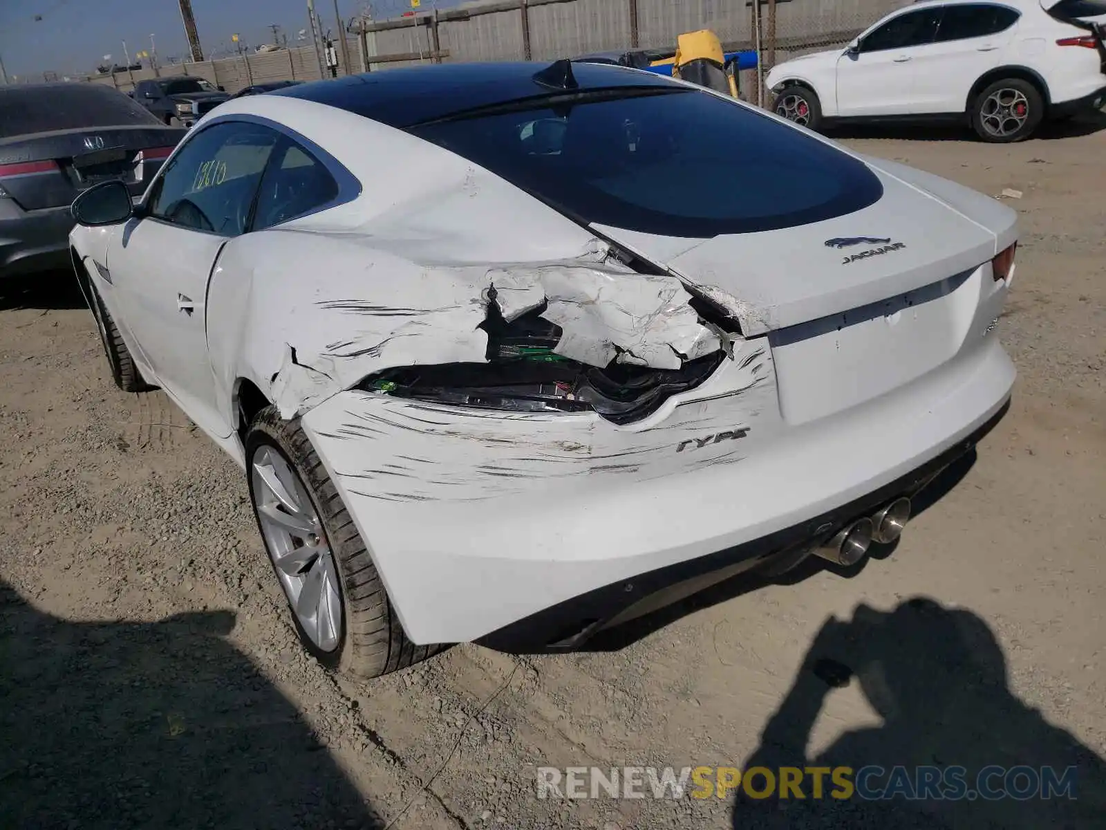 3 Photograph of a damaged car SAJDD1EV2KCK62394 JAGUAR F-TYPE 2019