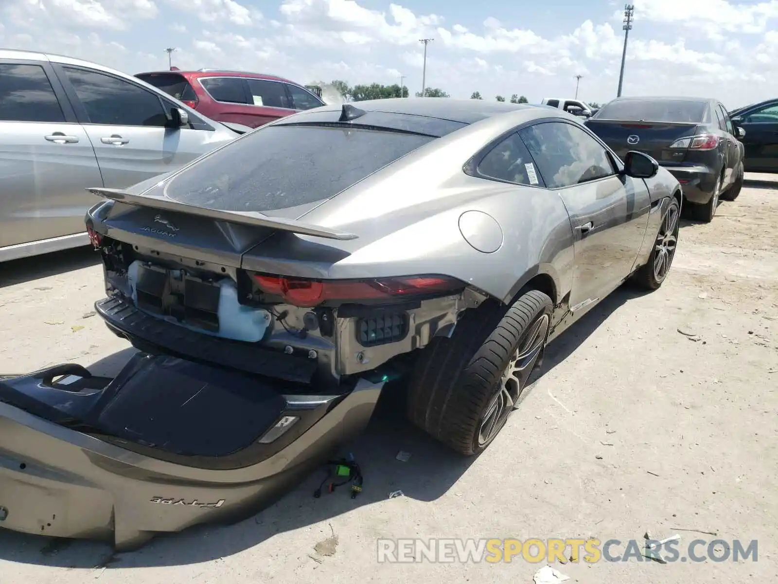 4 Photograph of a damaged car SAJDD1EV8KCK57930 JAGUAR F-TYPE 2019