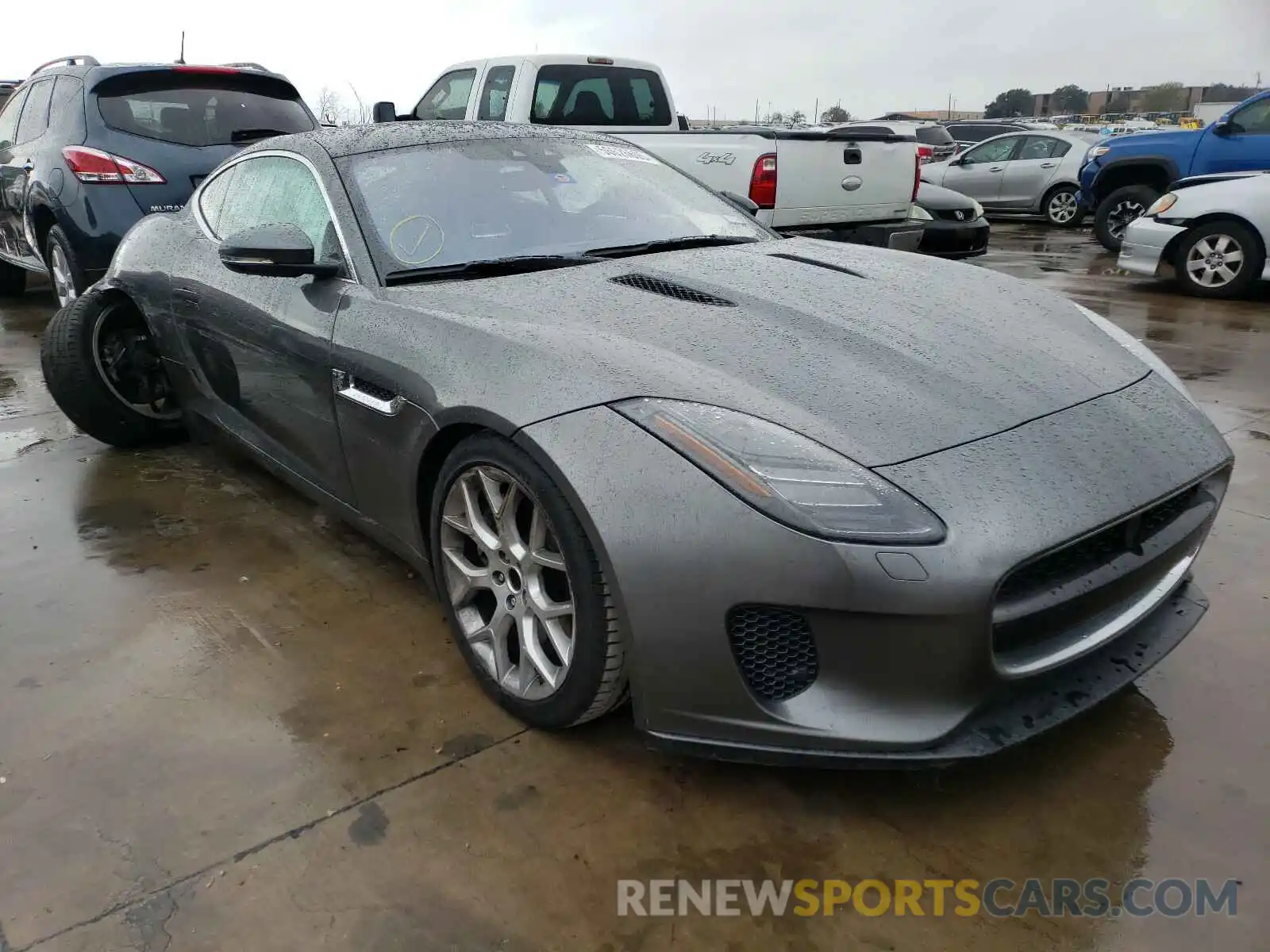 1 Photograph of a damaged car SAJDD1EVXKCK62157 JAGUAR F-TYPE 2019