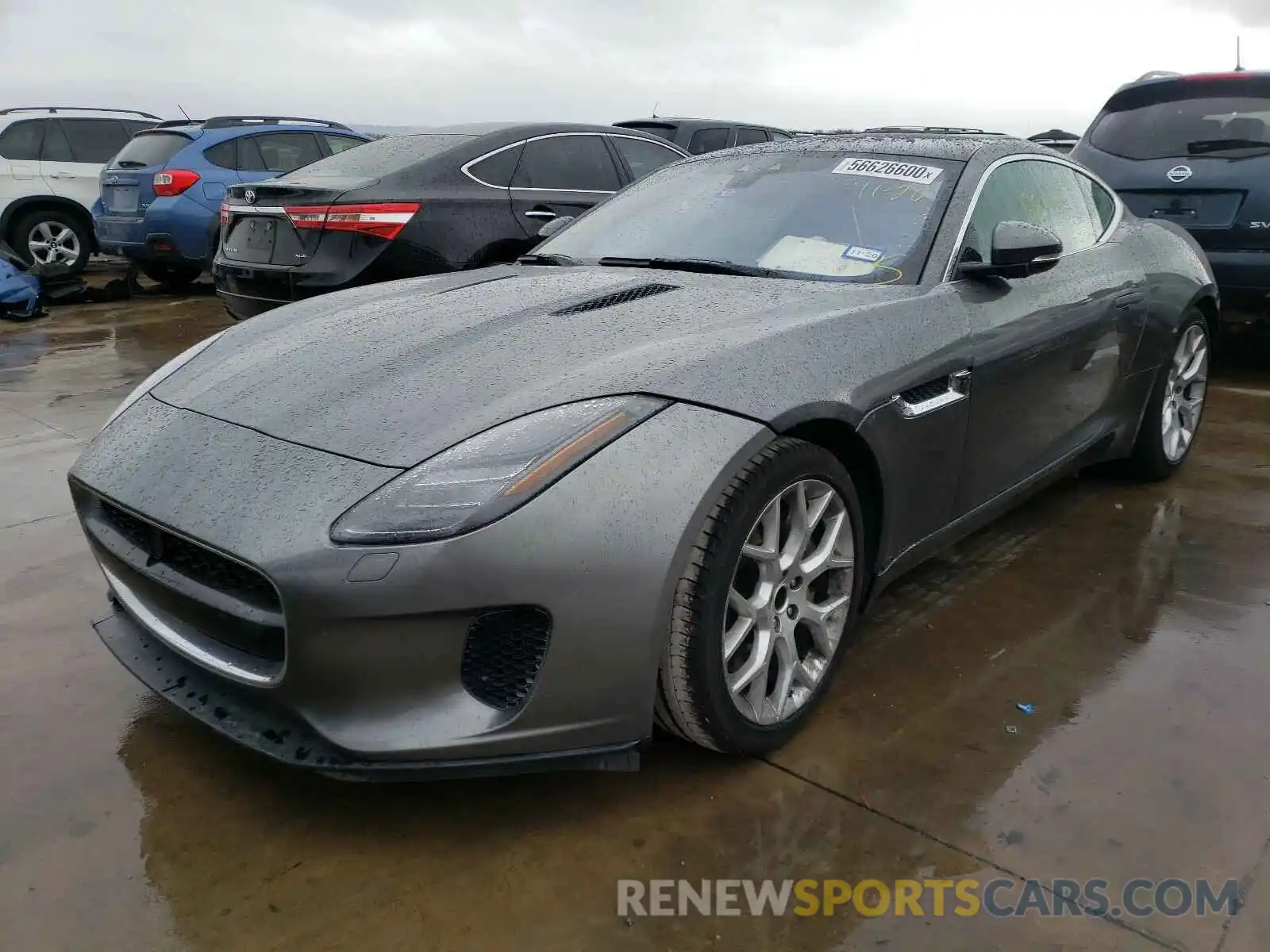 2 Photograph of a damaged car SAJDD1EVXKCK62157 JAGUAR F-TYPE 2019