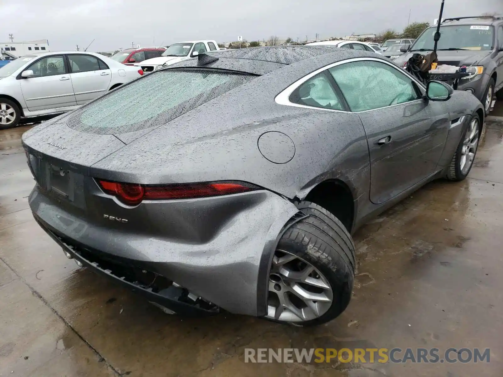 4 Фотография поврежденного автомобиля SAJDD1EVXKCK62157 JAGUAR F-TYPE 2019