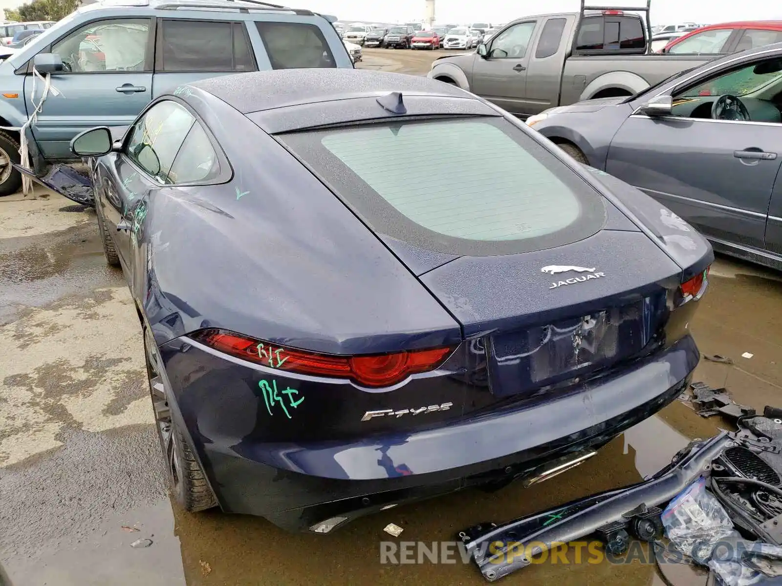 3 Photograph of a damaged car SAJDD1GX0KCK59797 JAGUAR F-TYPE 2019