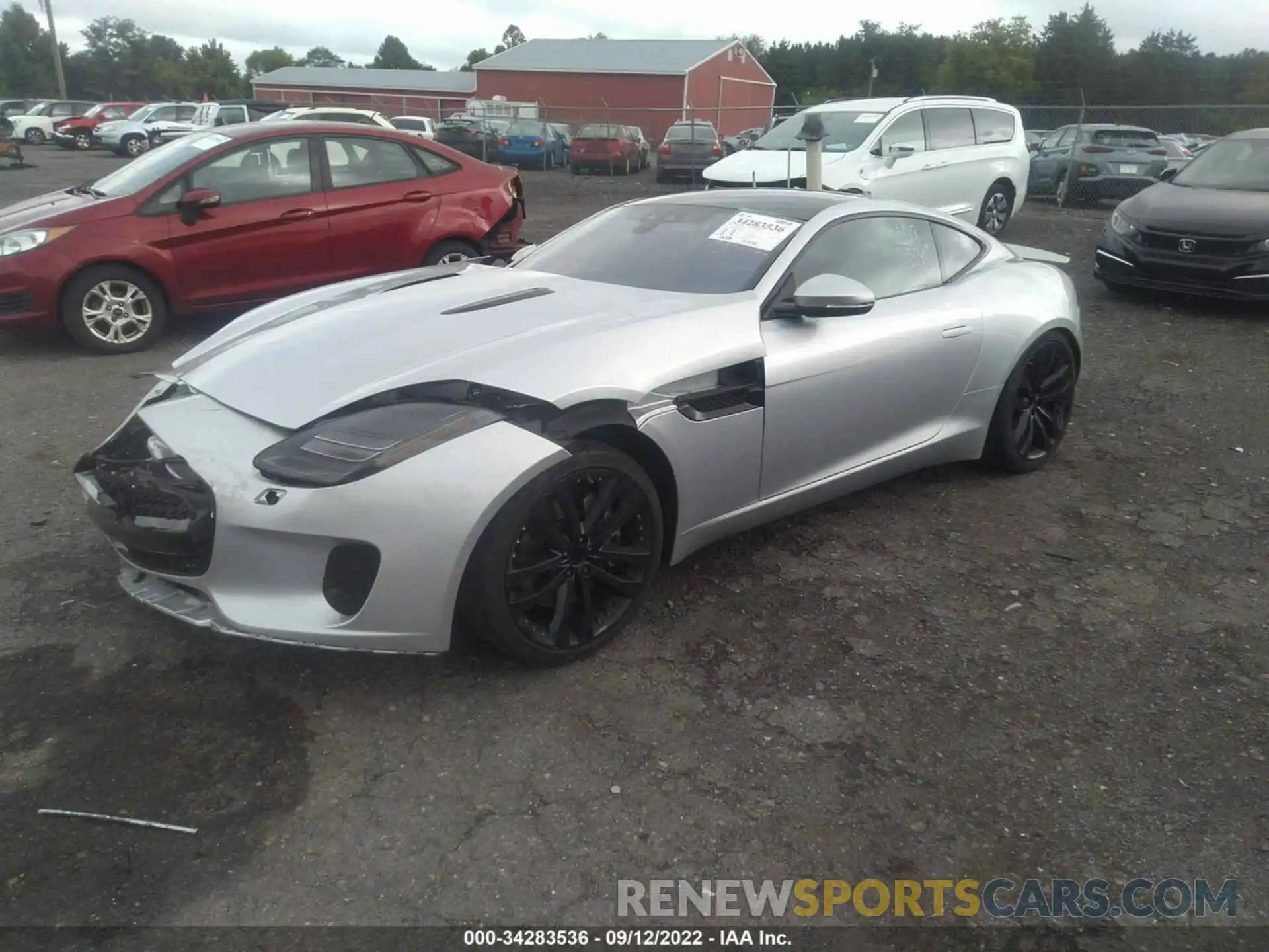 2 Фотография поврежденного автомобиля SAJDD1GX6KCK62283 JAGUAR F-TYPE 2019