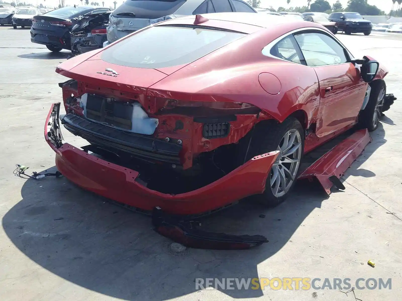 4 Photograph of a damaged car SAJDD1GX7KCK61322 JAGUAR F-TYPE 2019