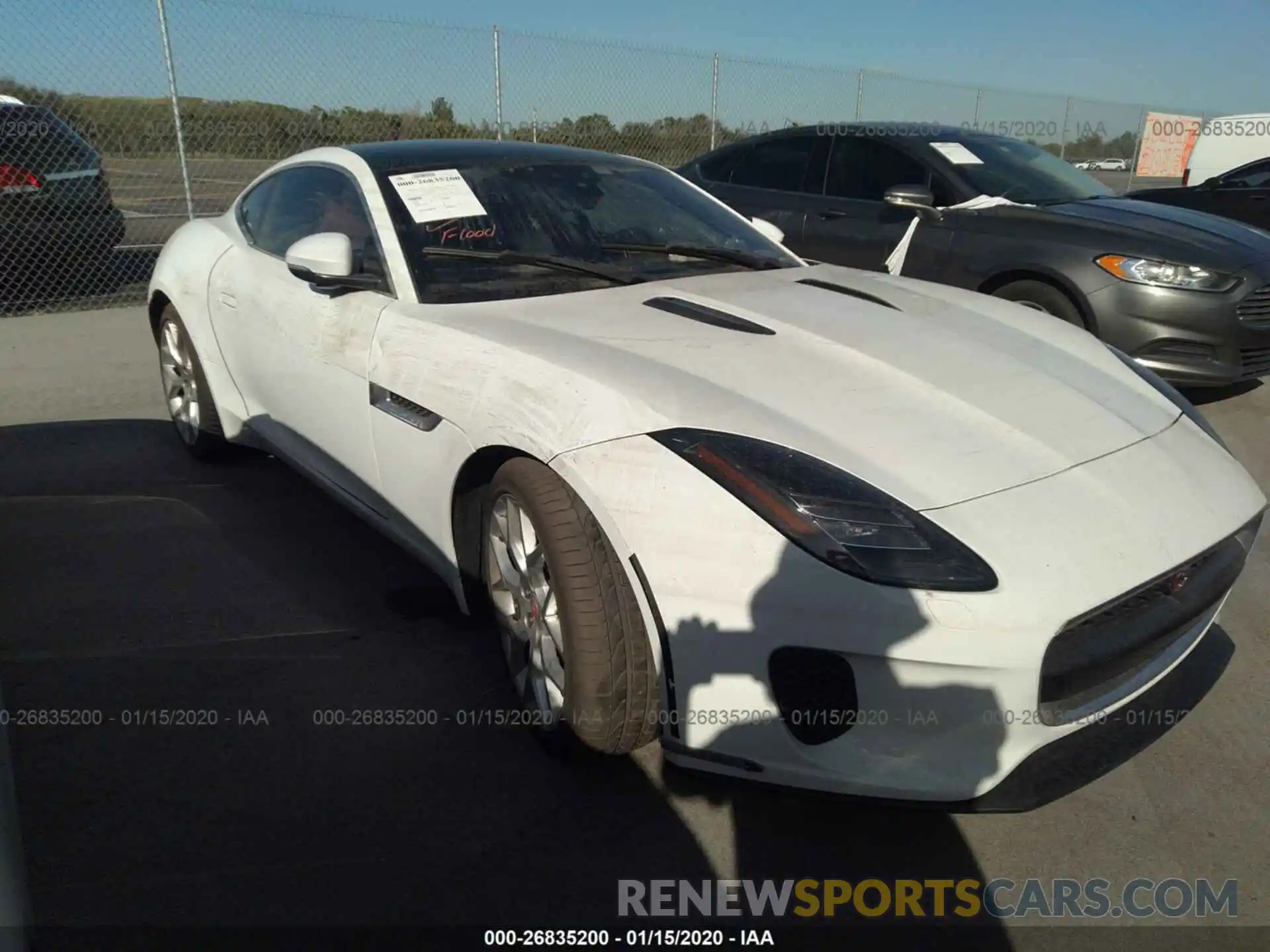 1 Photograph of a damaged car SAJDD1GX8KCK62026 JAGUAR F-TYPE 2019