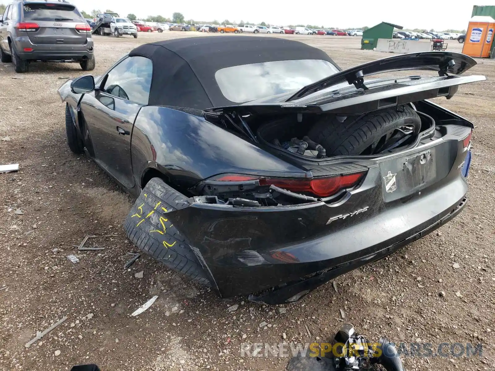 3 Photograph of a damaged car SAJDD5GX0KCK62416 JAGUAR F-TYPE 2019