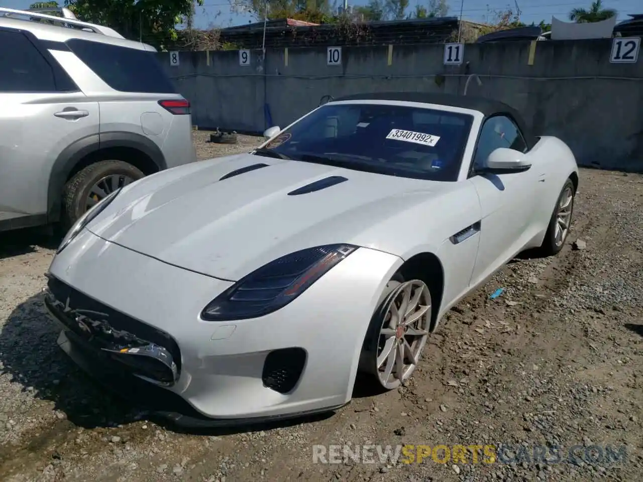 2 Фотография поврежденного автомобиля SAJDD5GX7KCK60517 JAGUAR F-TYPE 2019