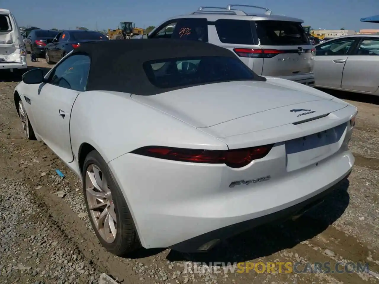 3 Фотография поврежденного автомобиля SAJDD5GX7KCK60517 JAGUAR F-TYPE 2019