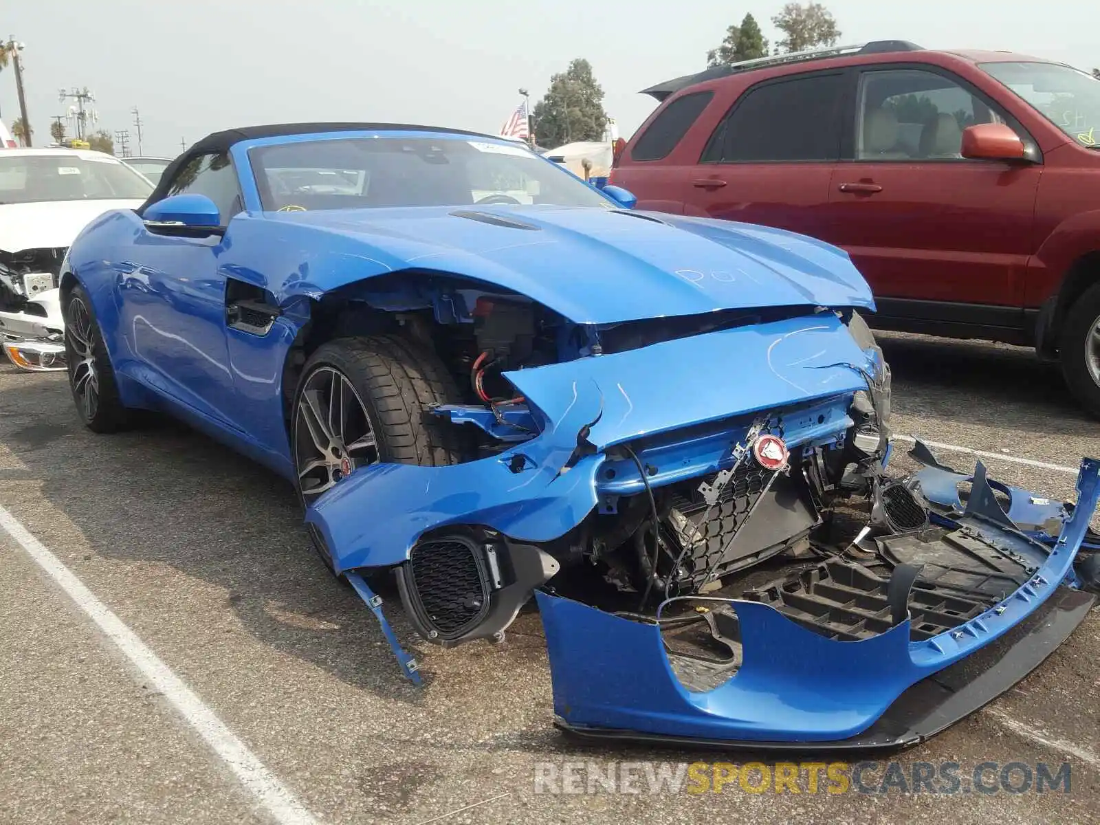 1 Photograph of a damaged car SAJDD5GX7KCK60856 JAGUAR F-TYPE 2019