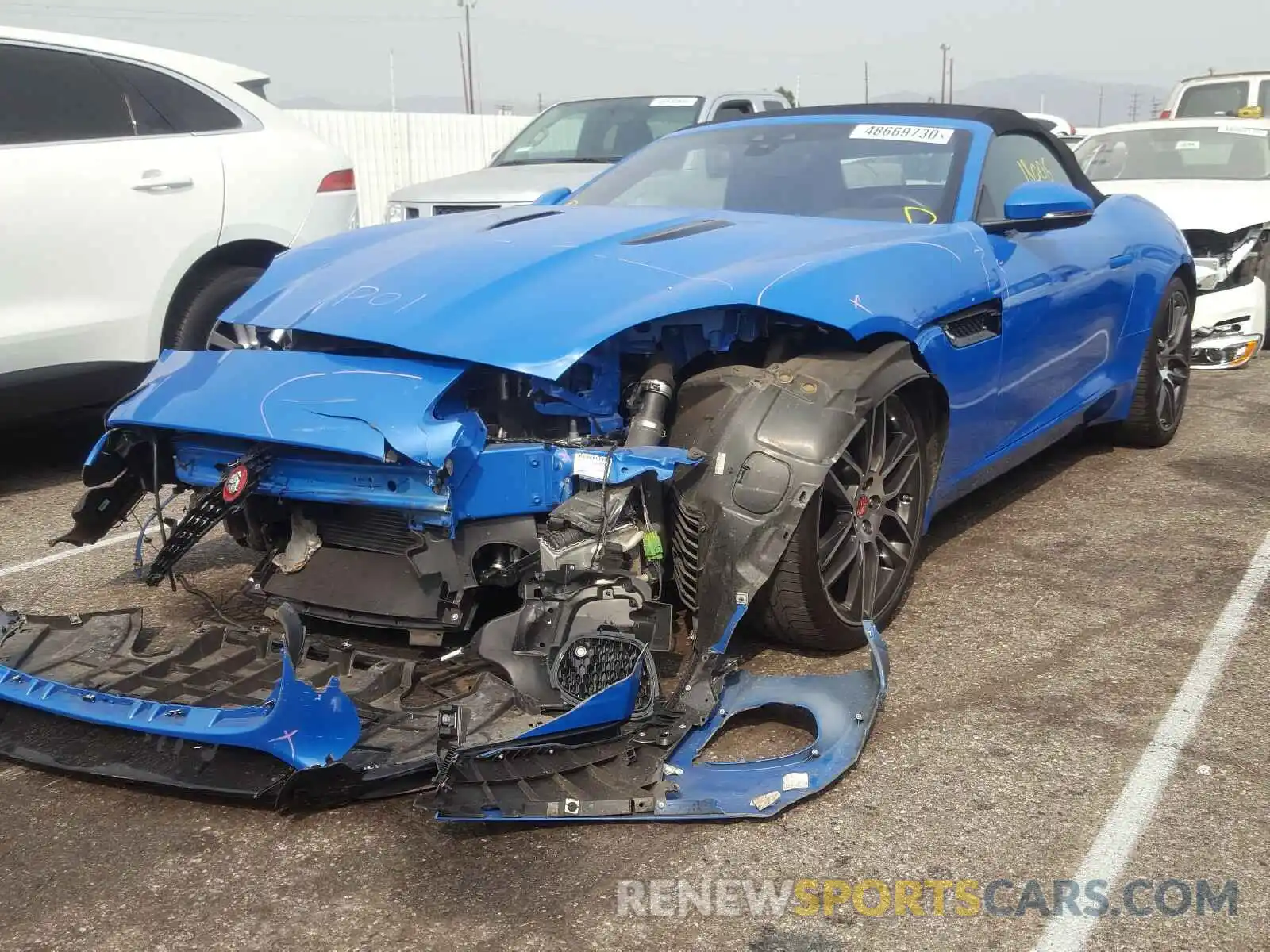 2 Photograph of a damaged car SAJDD5GX7KCK60856 JAGUAR F-TYPE 2019