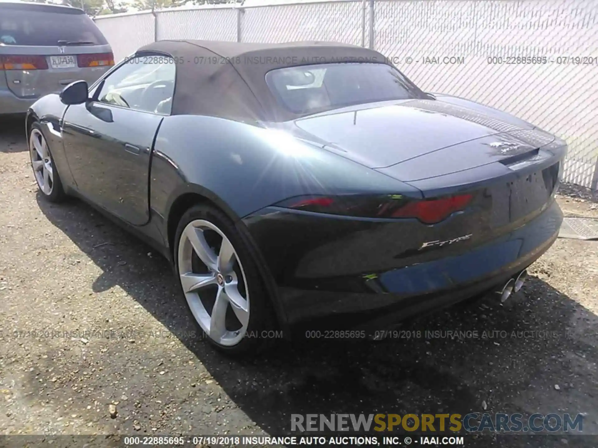 3 Photograph of a damaged car SAJDD5JV0KCK57627 Jaguar F-type 2019