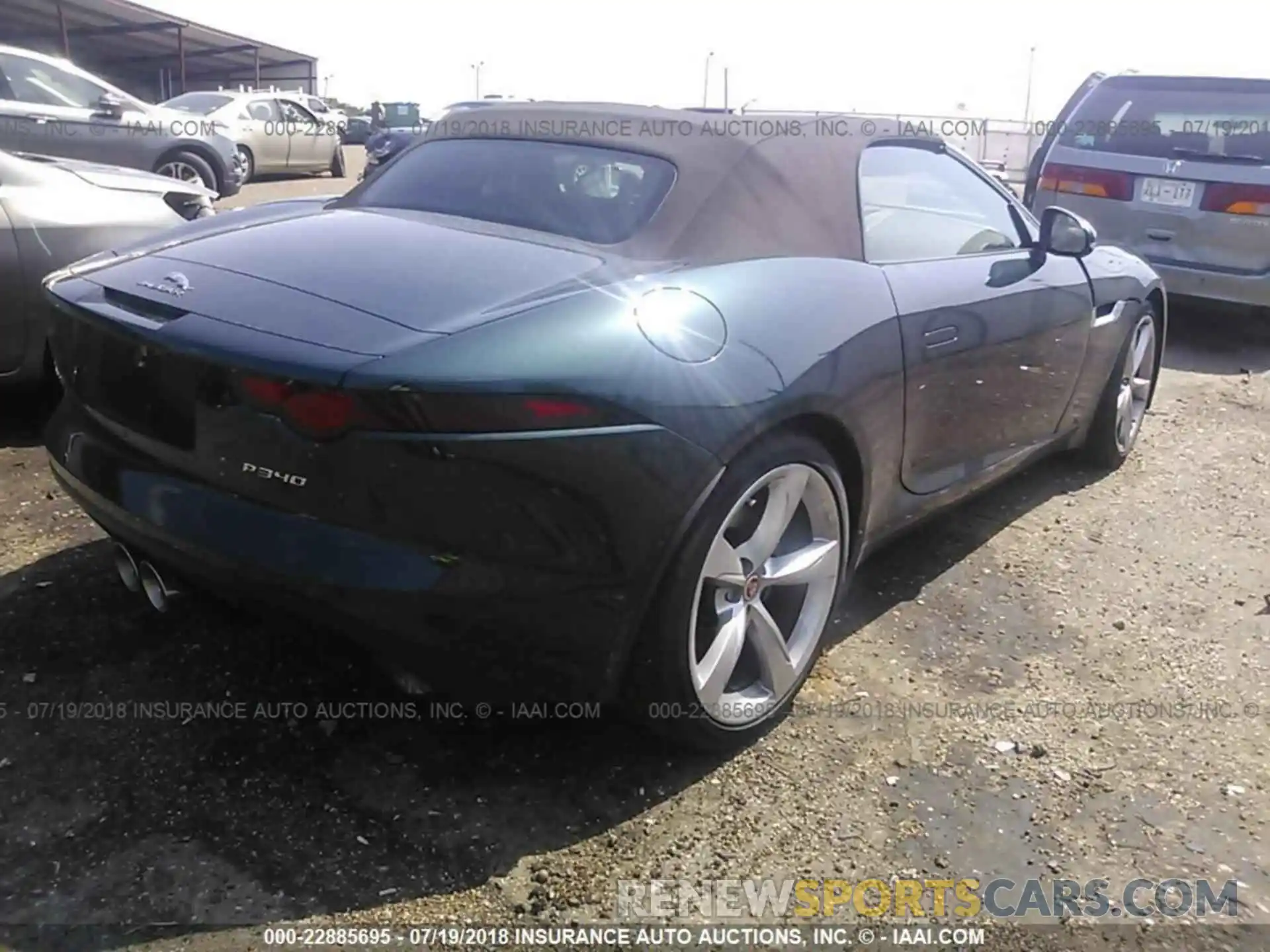 4 Фотография поврежденного автомобиля SAJDD5JV0KCK57627 Jaguar F-type 2019